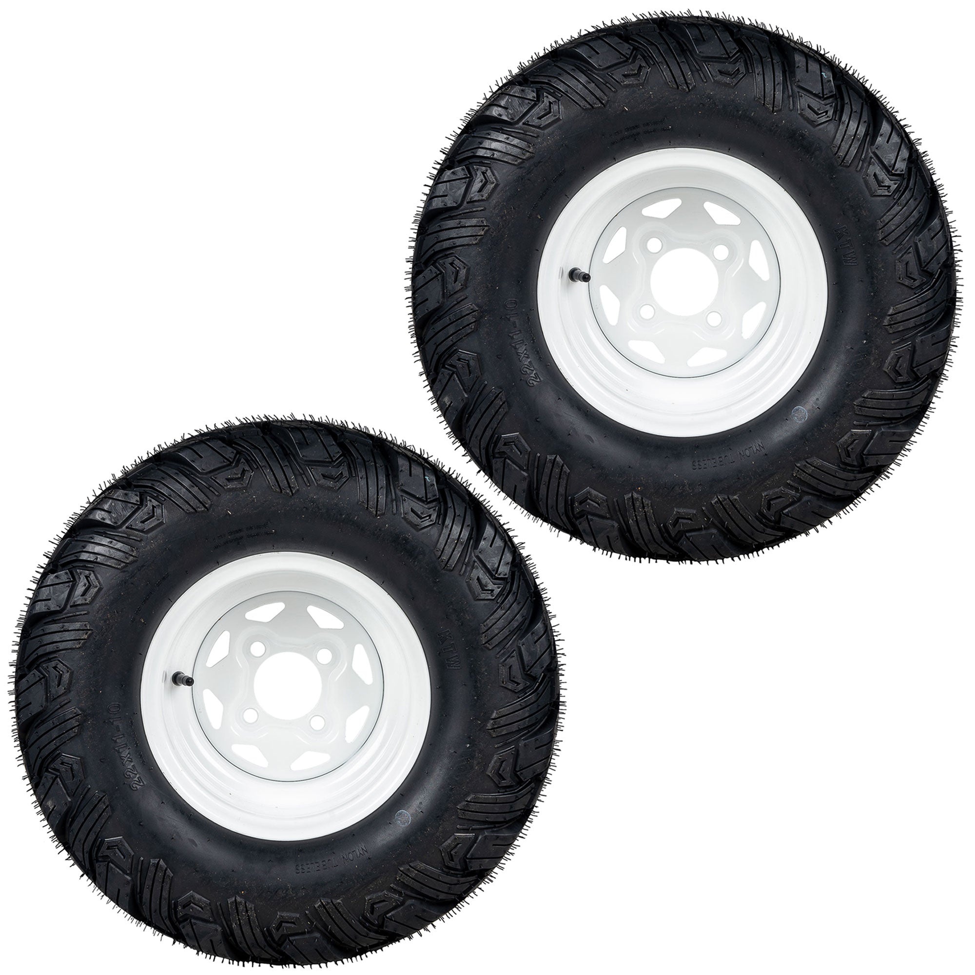 Exmark 142-9531 2 Wheel and Tire Set 2-Pack