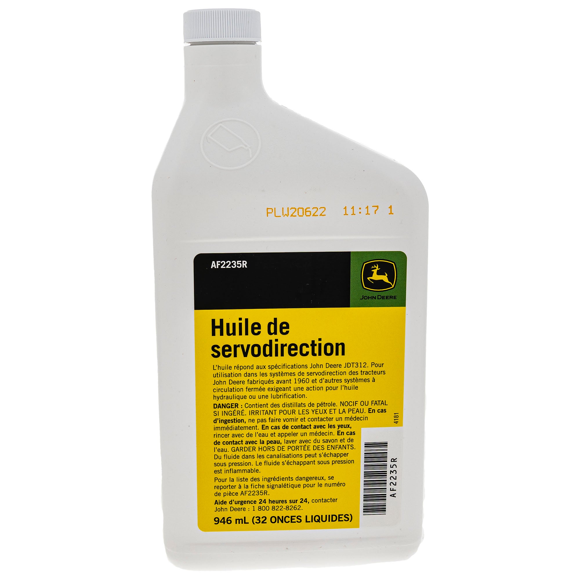 John Deere AF2235R Power Steering Oil 1 Quart