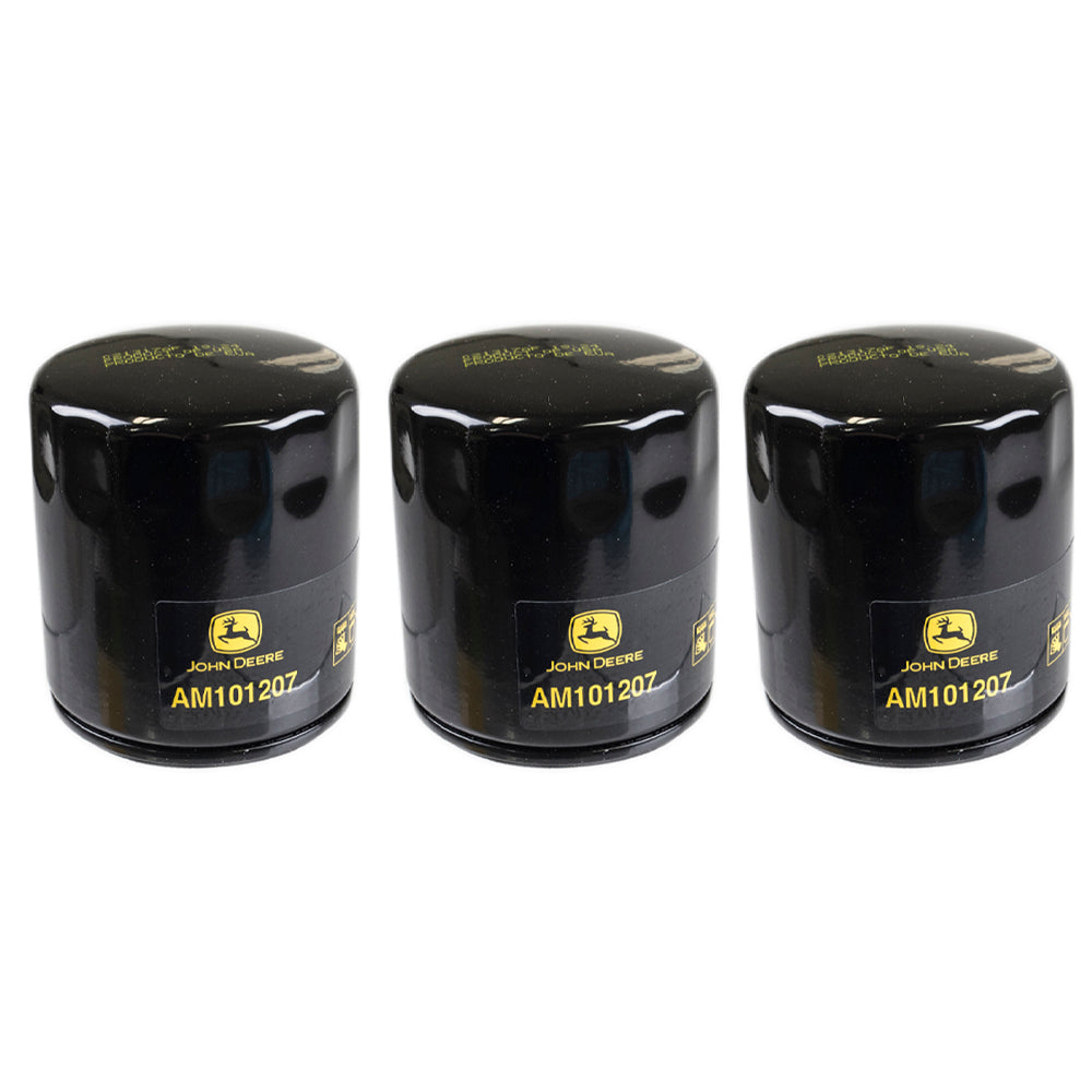 John Deere AM101207 Oil Filter 3-Pack