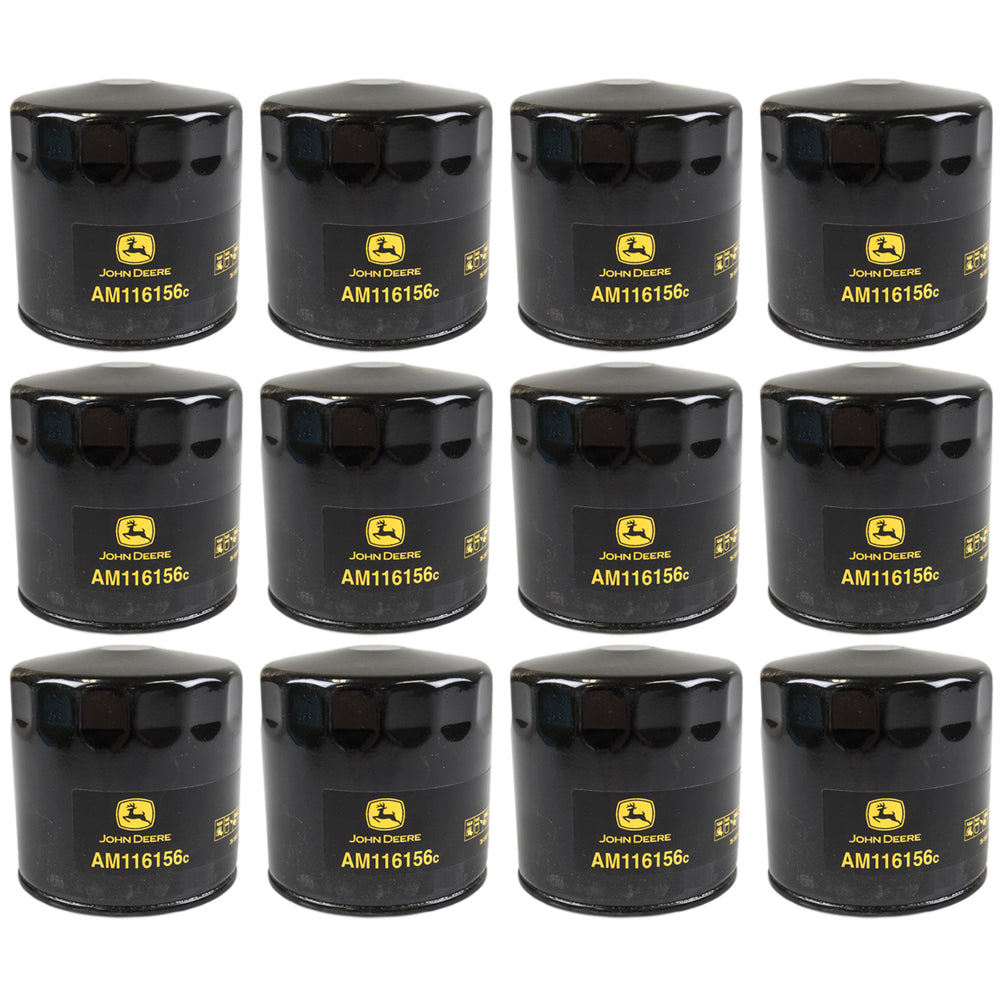 John Deere AM116156 Oil Filter 12-Pack