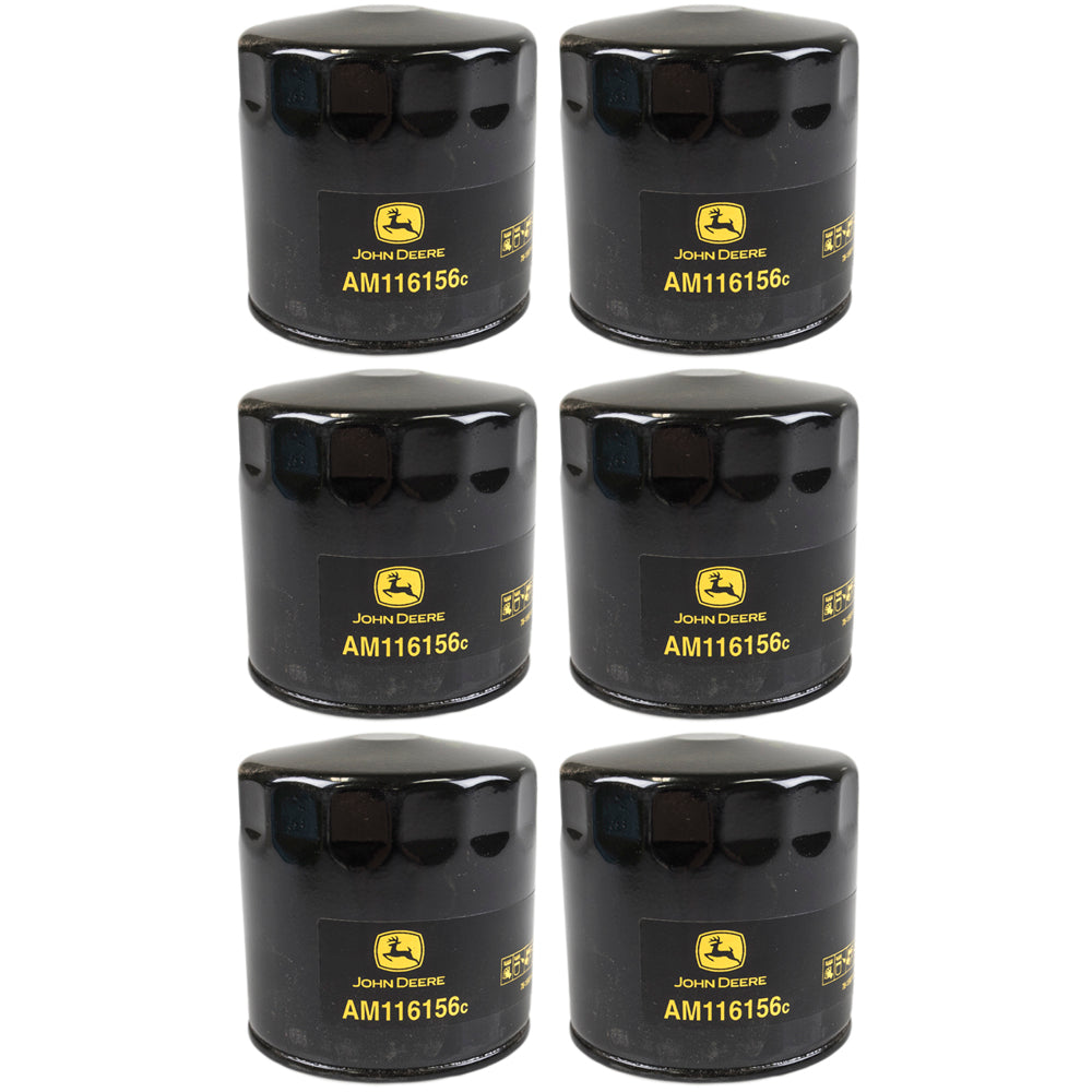 John Deere AM116156 Oil Filter 6-Pack