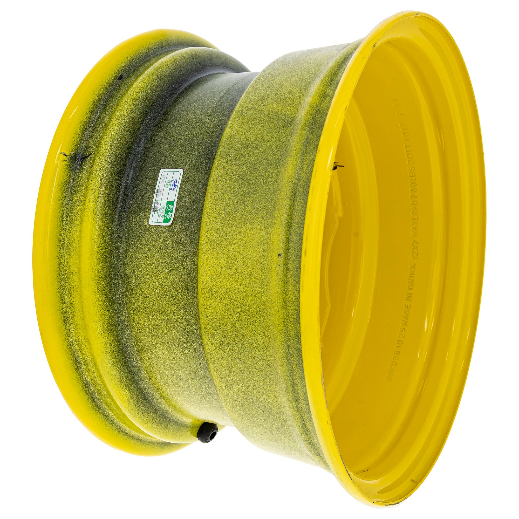 John Deere AM143511 Yellow Front Wheel 12"x7"