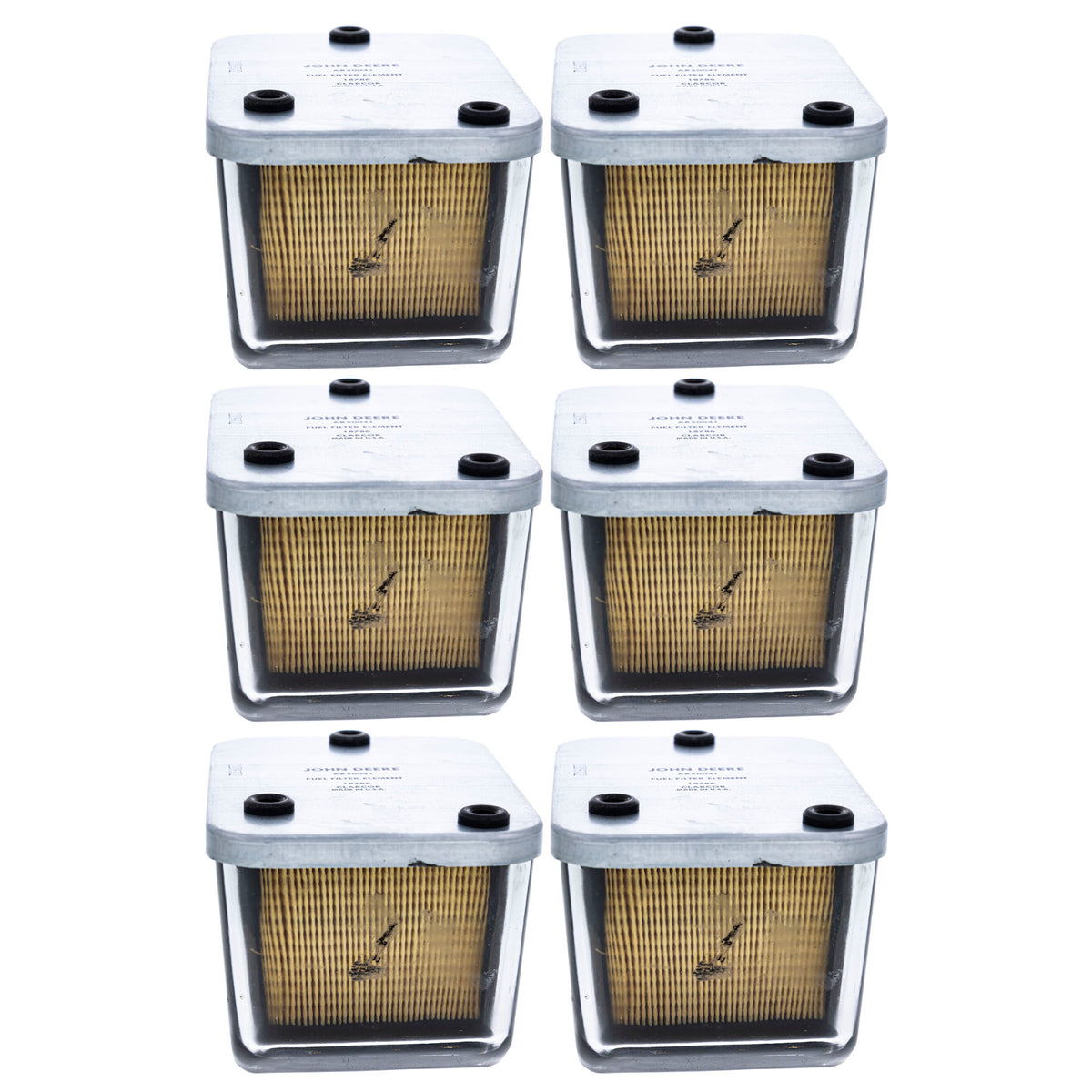 John Deere AR50041 Fuel Filter 6-Pack