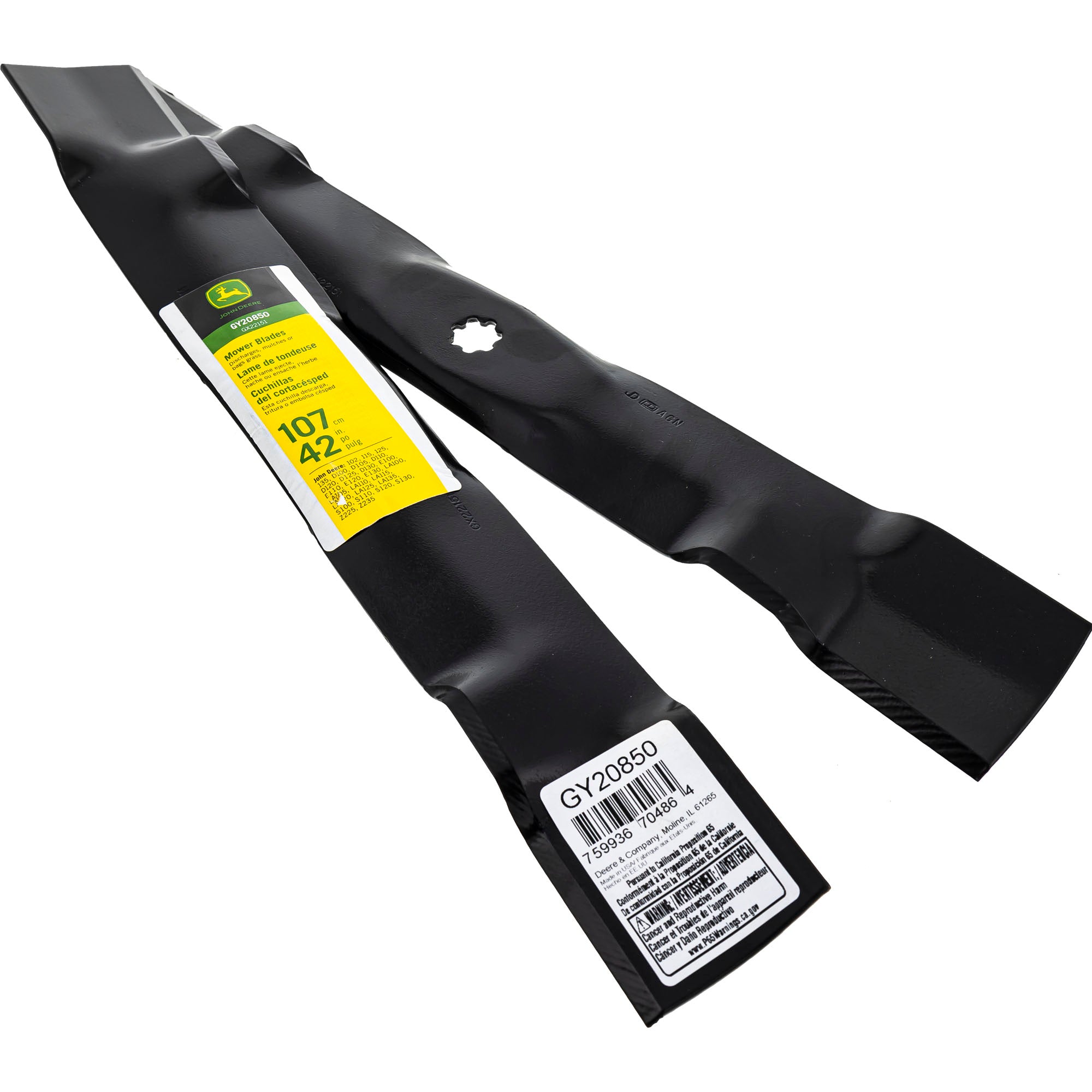 John Deere GY20850 Blade Kit