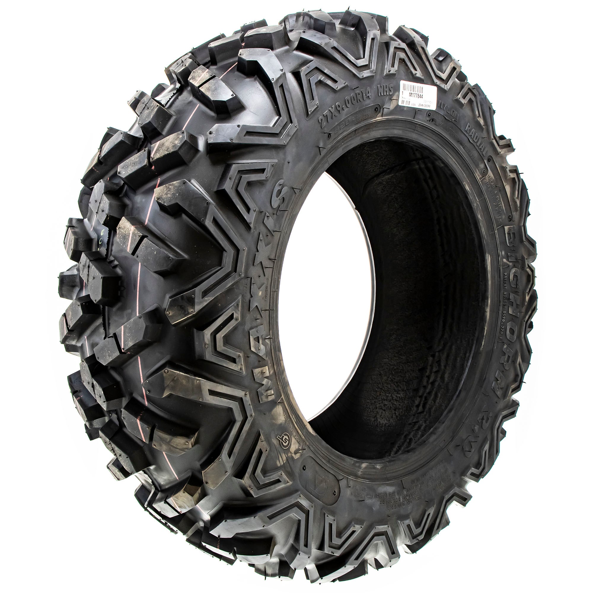 John Deere M177844 Rear Tire 27x9-14