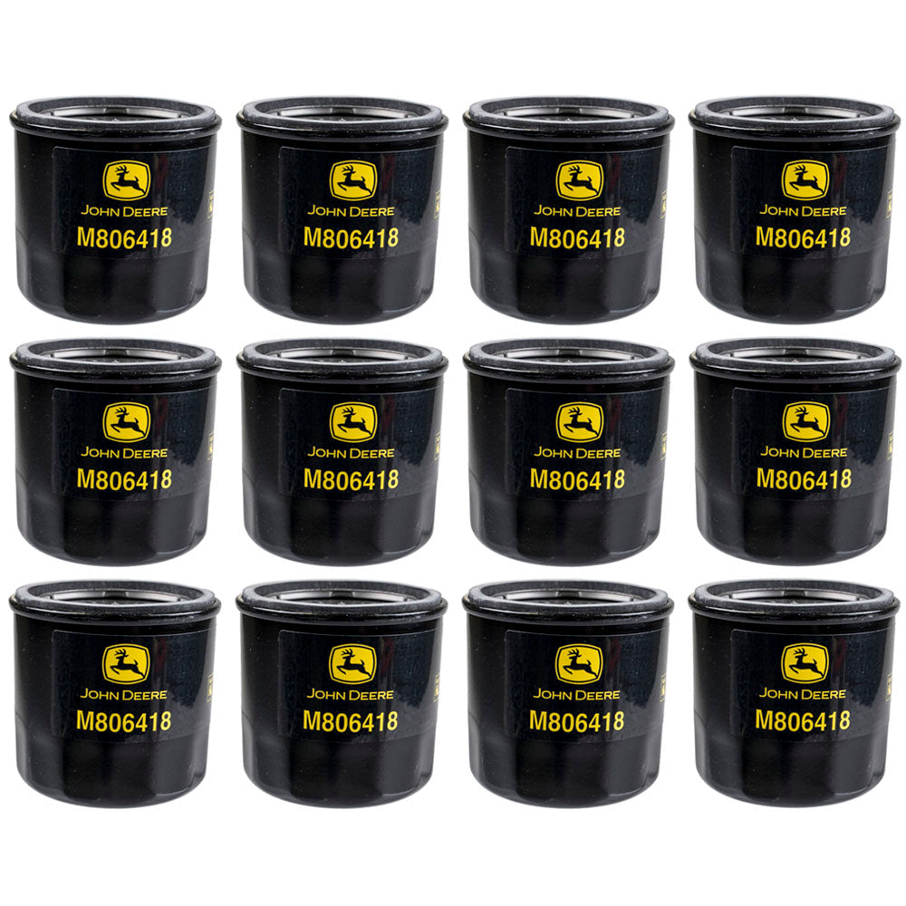 John Deere M806418 Oil FIlter 12-Pack