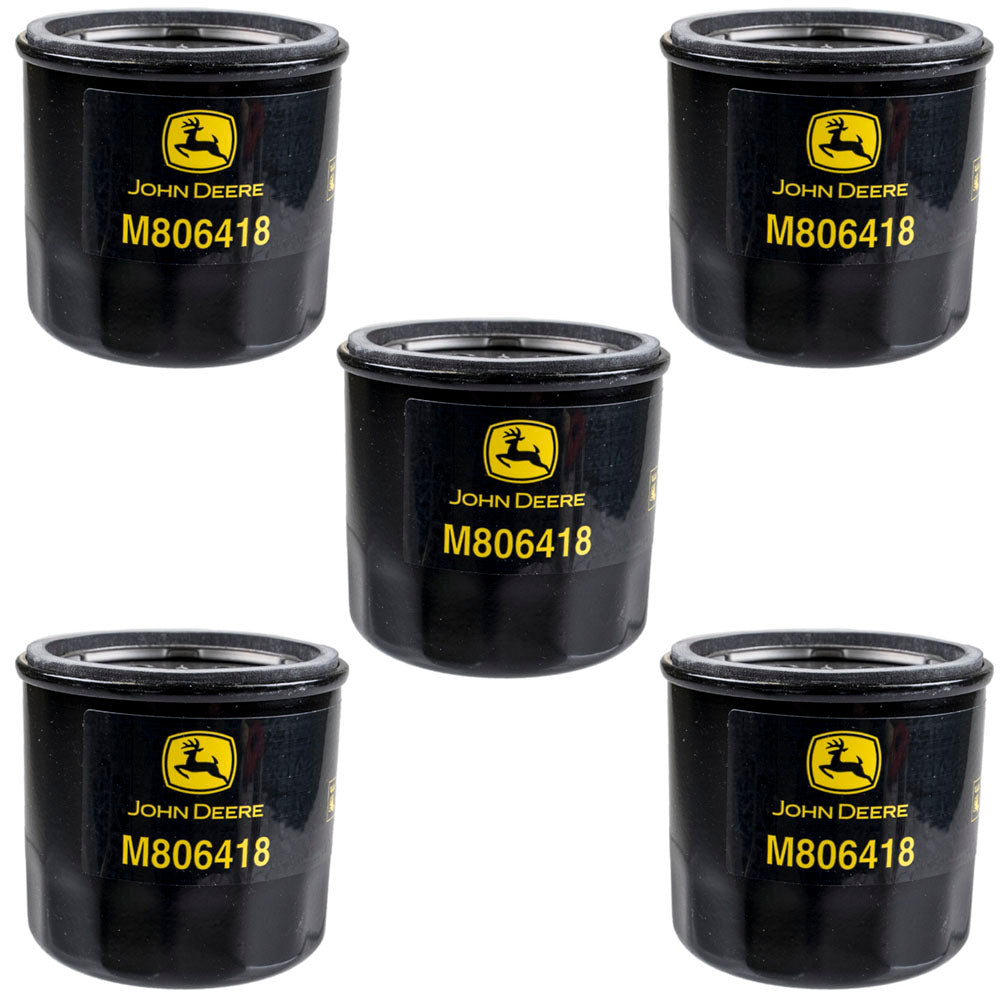 John Deere M806418 Oil FIlter 5-Pack