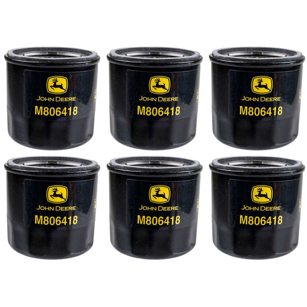 John Deere M806418 Oil FIlter 6-Pack