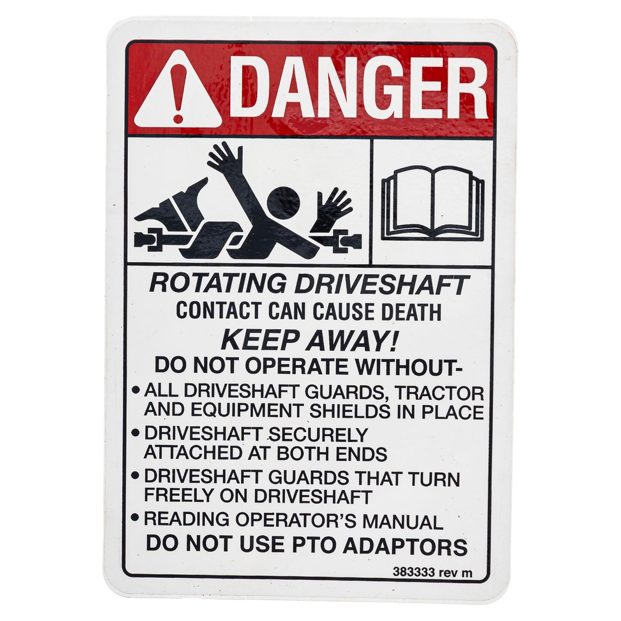 John Deere P57547 Label