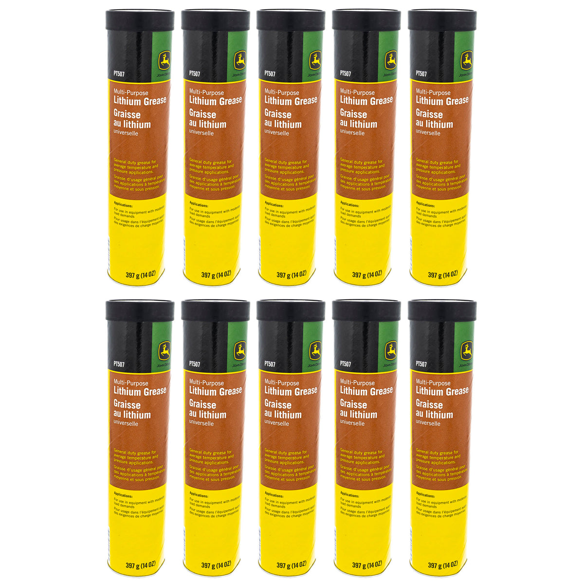 John Deere PT507 Grease 10-Pack