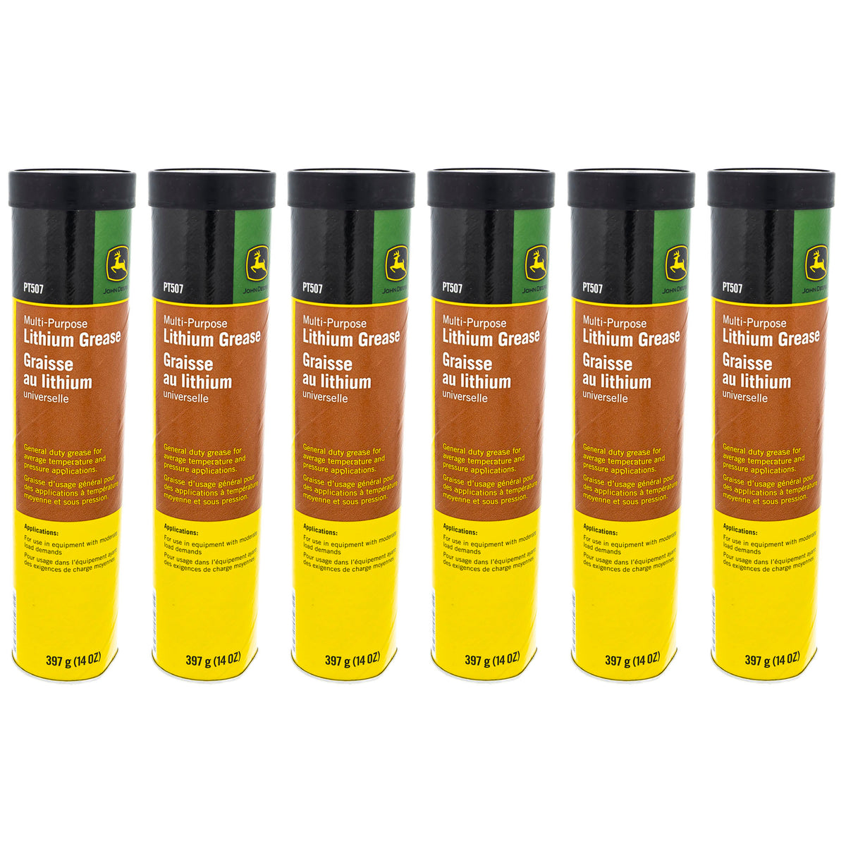 John Deere PT507 Grease 6-Pack