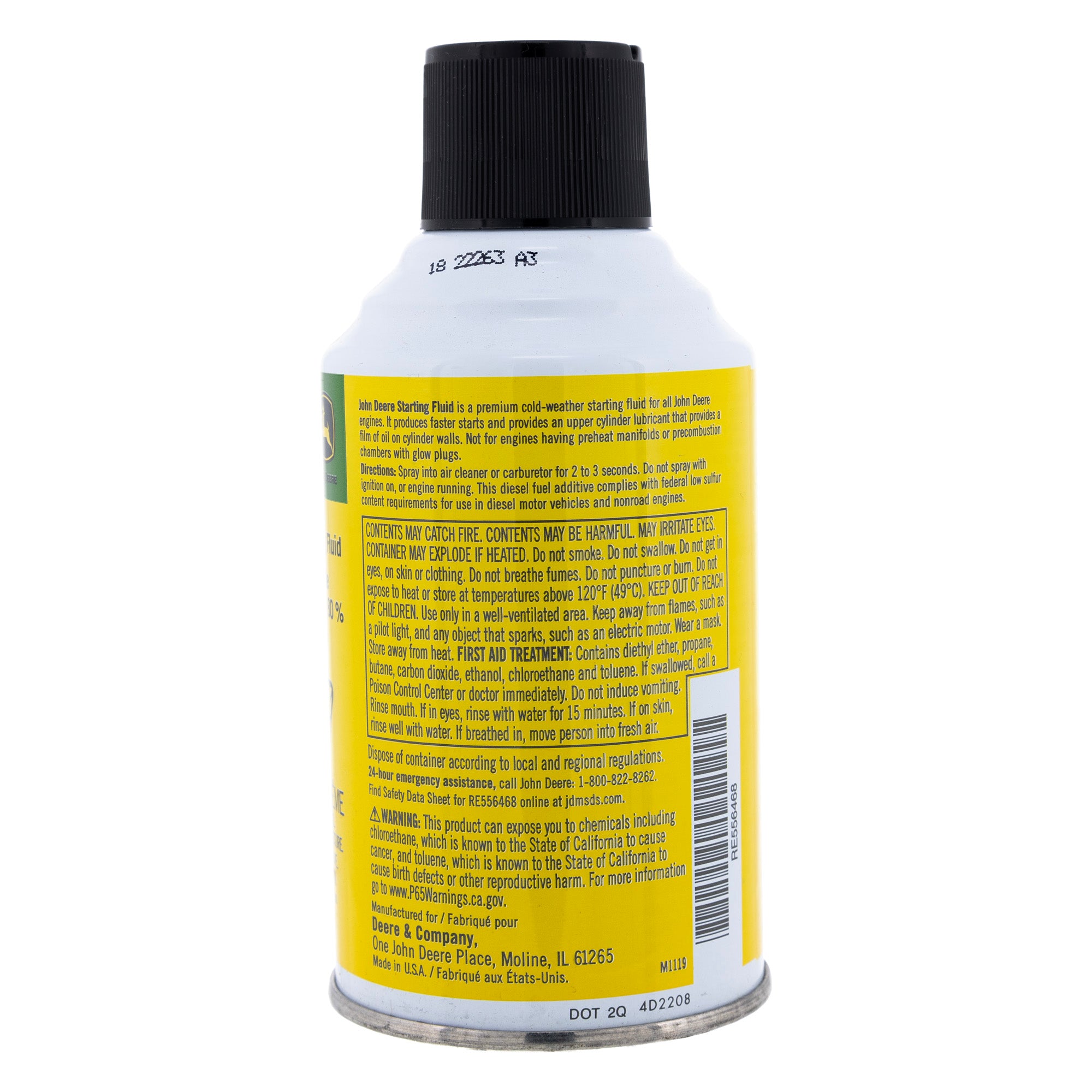 John Deere RE556468 Starting Aid