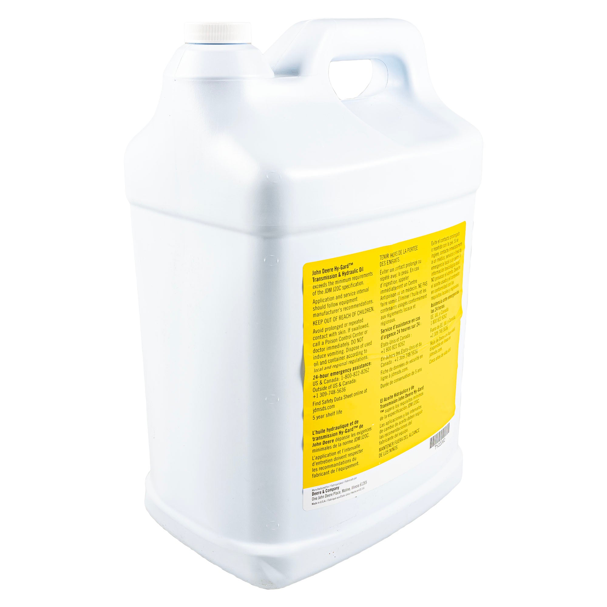 John Deere TY22062 2.5 Gallon HY-Gard Oil 2-Pack