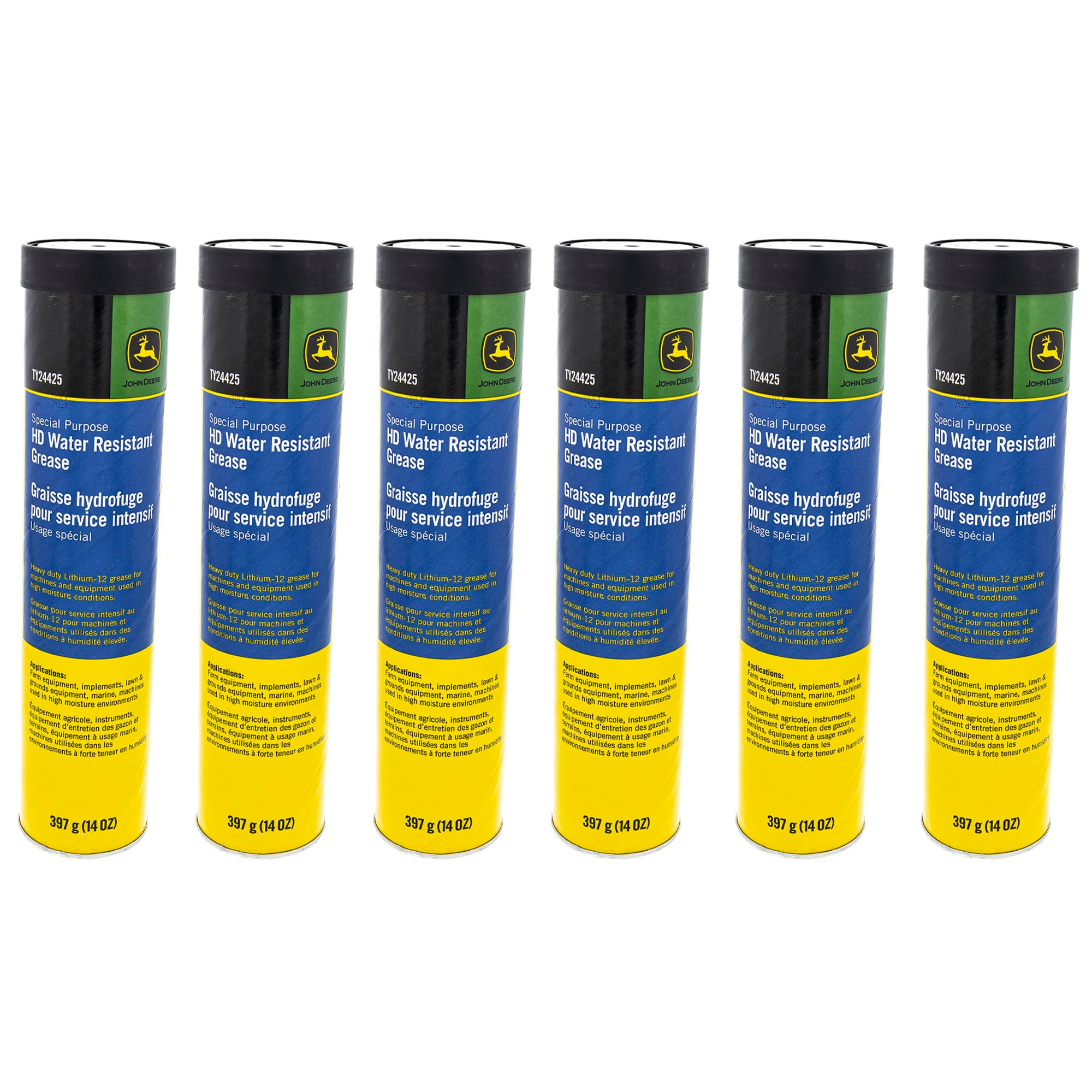 John Deere TY24425 Grease 6-Pack