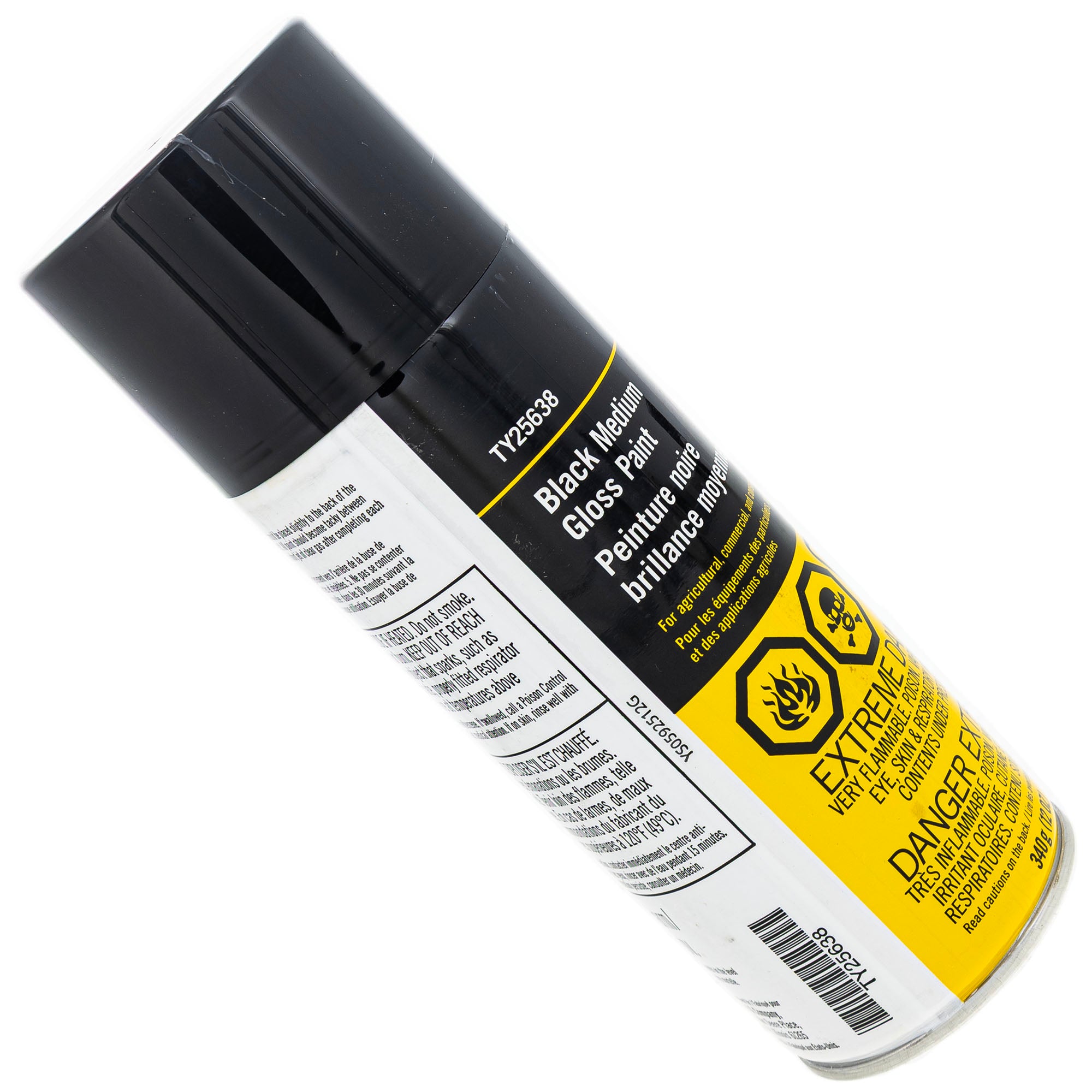 John Deere TY25638 Black Spray Paint