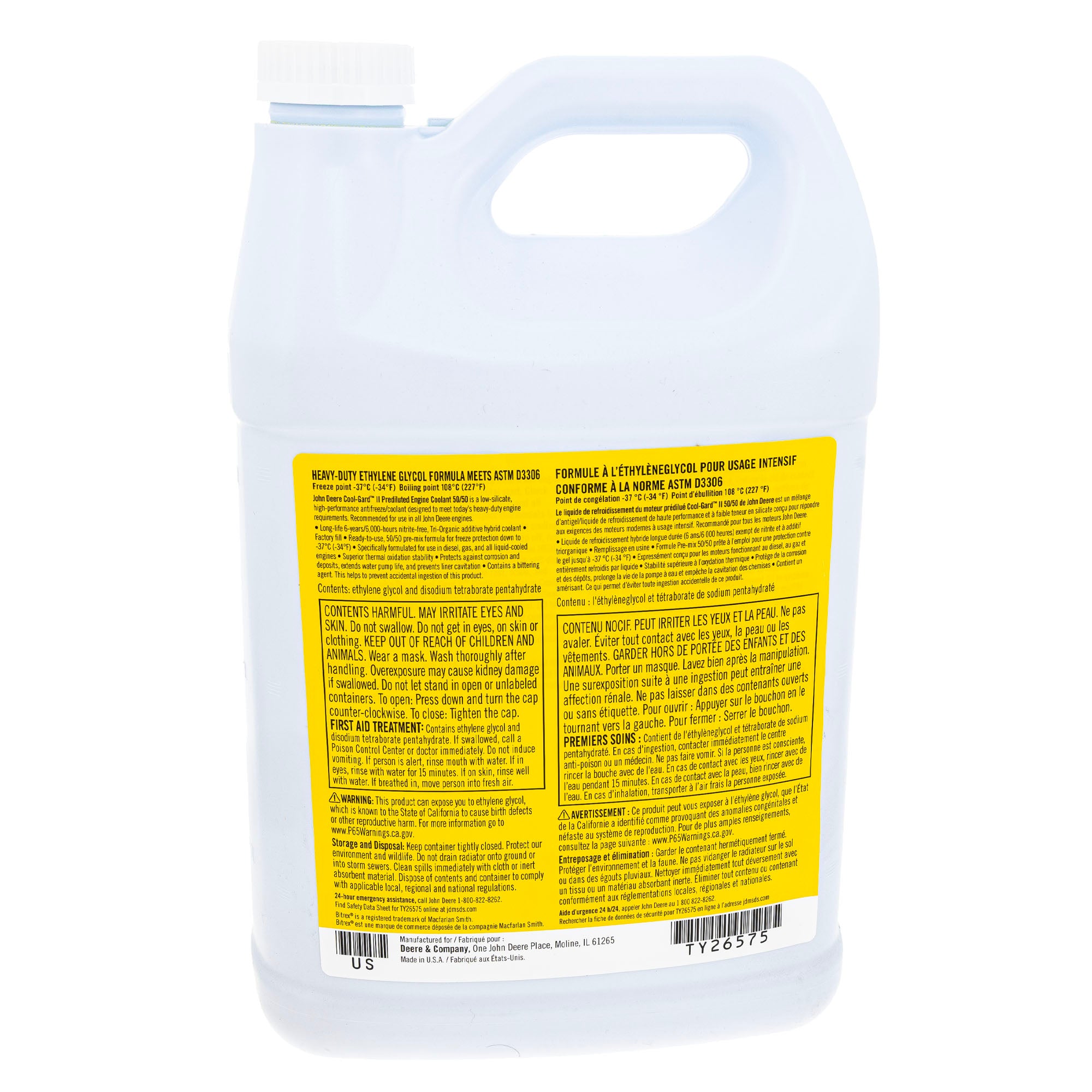 John Deere TY26575 Cool-Gard II Pre-Mix 1 gallon 5-Pack