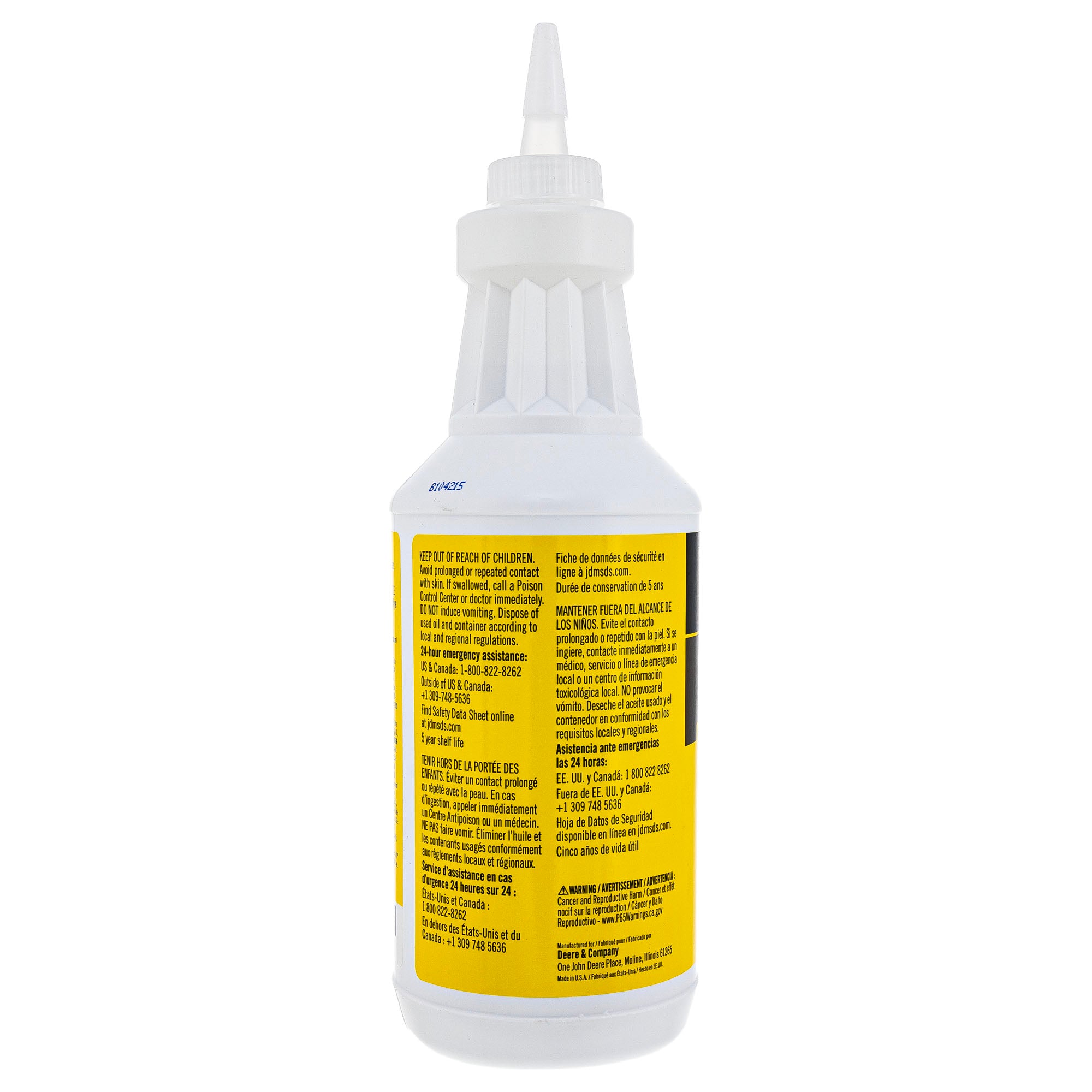 John Deere TY6296 Lubricant