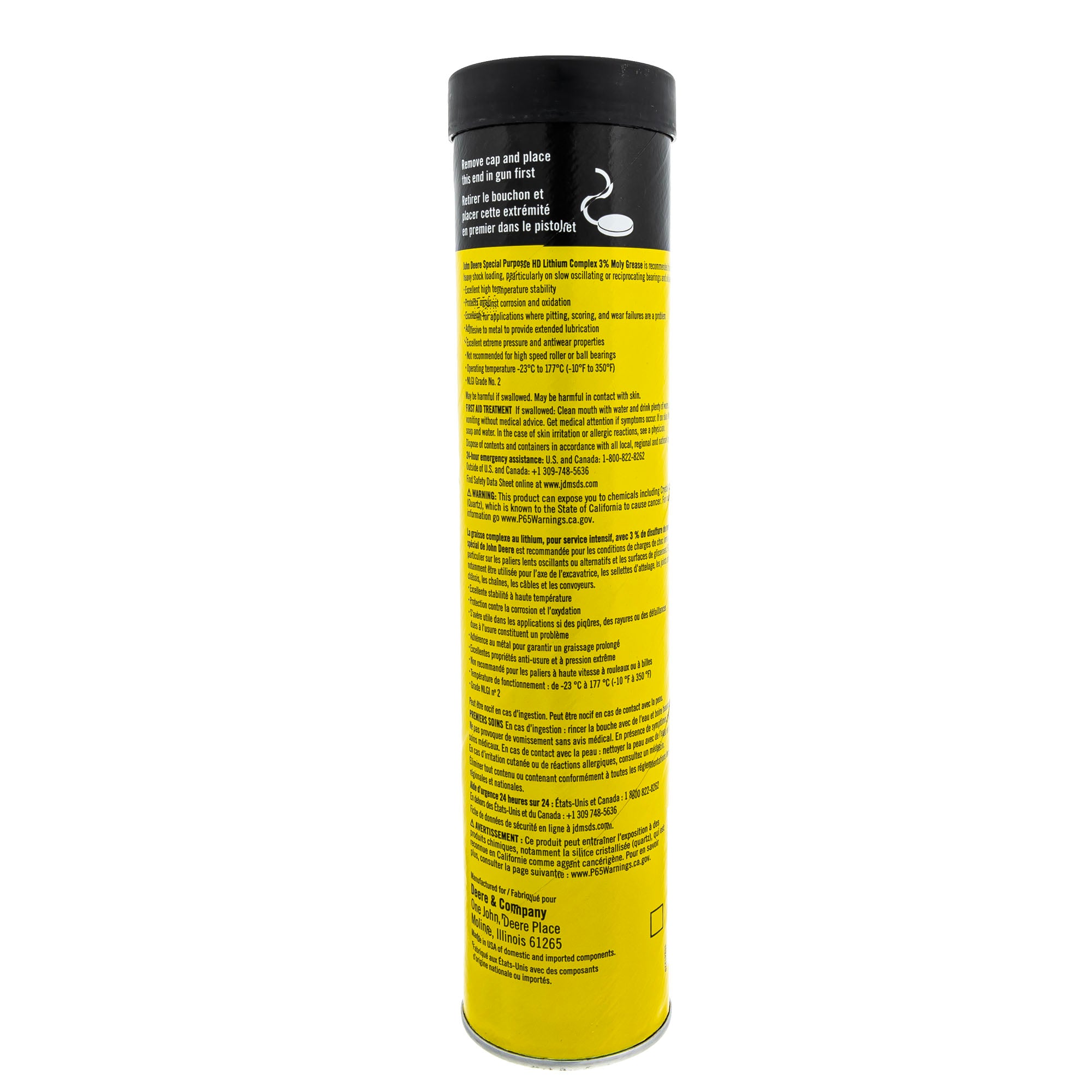 John Deere TY6333 Special Purpose HD Moly Gun Grease 10PK 10-Pack