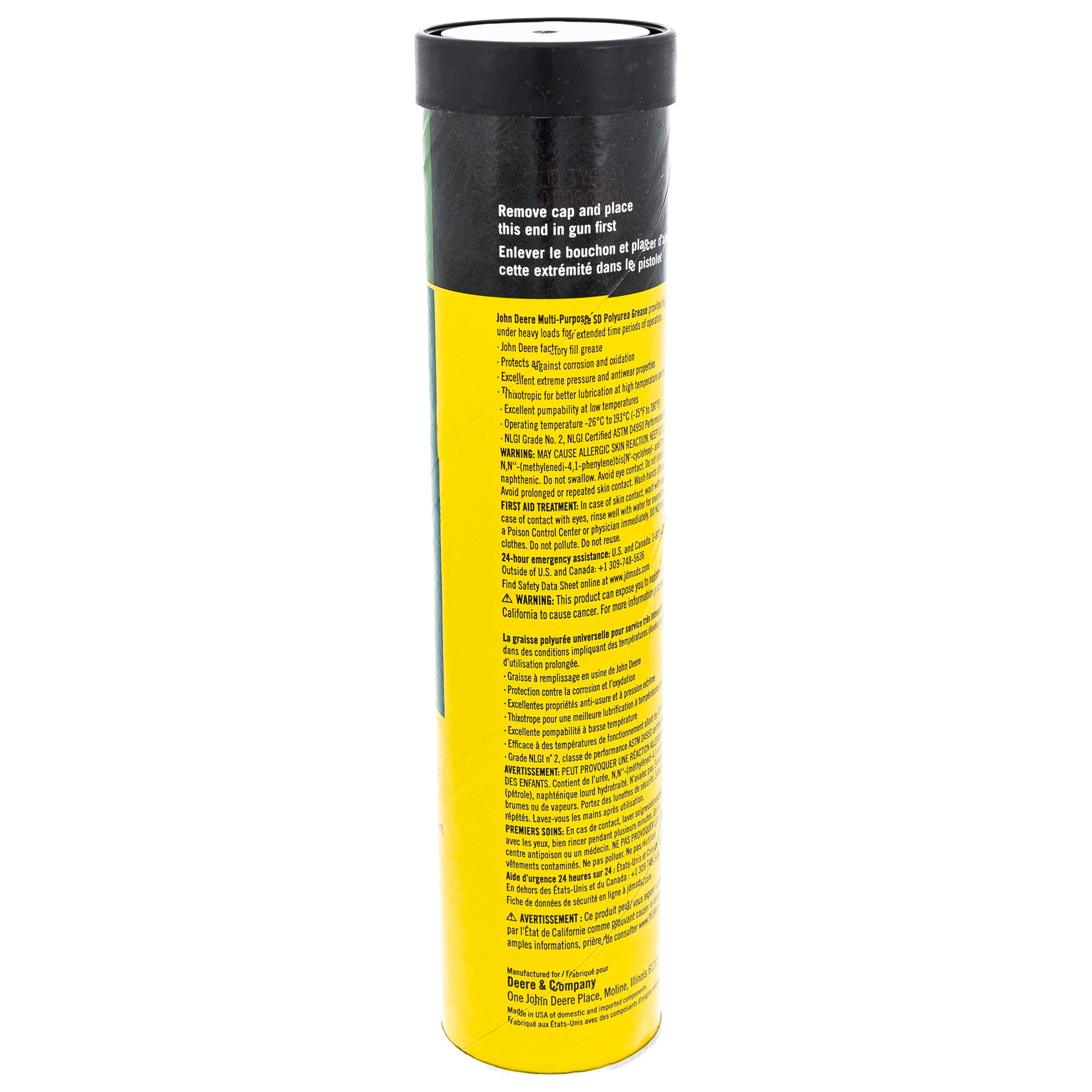 John Deere TY6341 Multi-Purpose SD Polyurea Grease 14oz Container