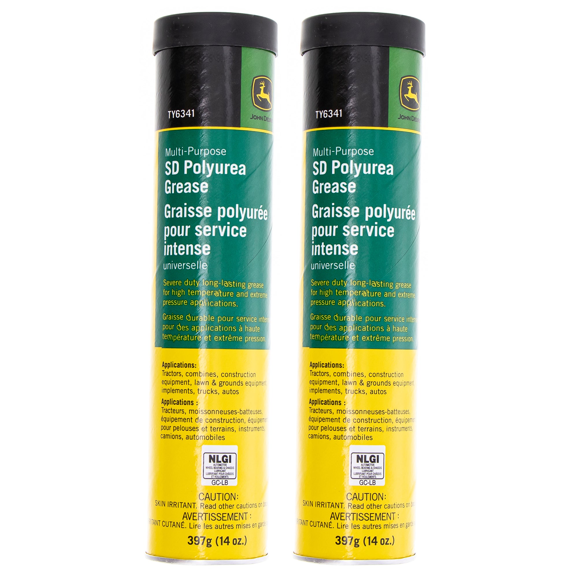 John Deere TY6341 Grease 2-Pack