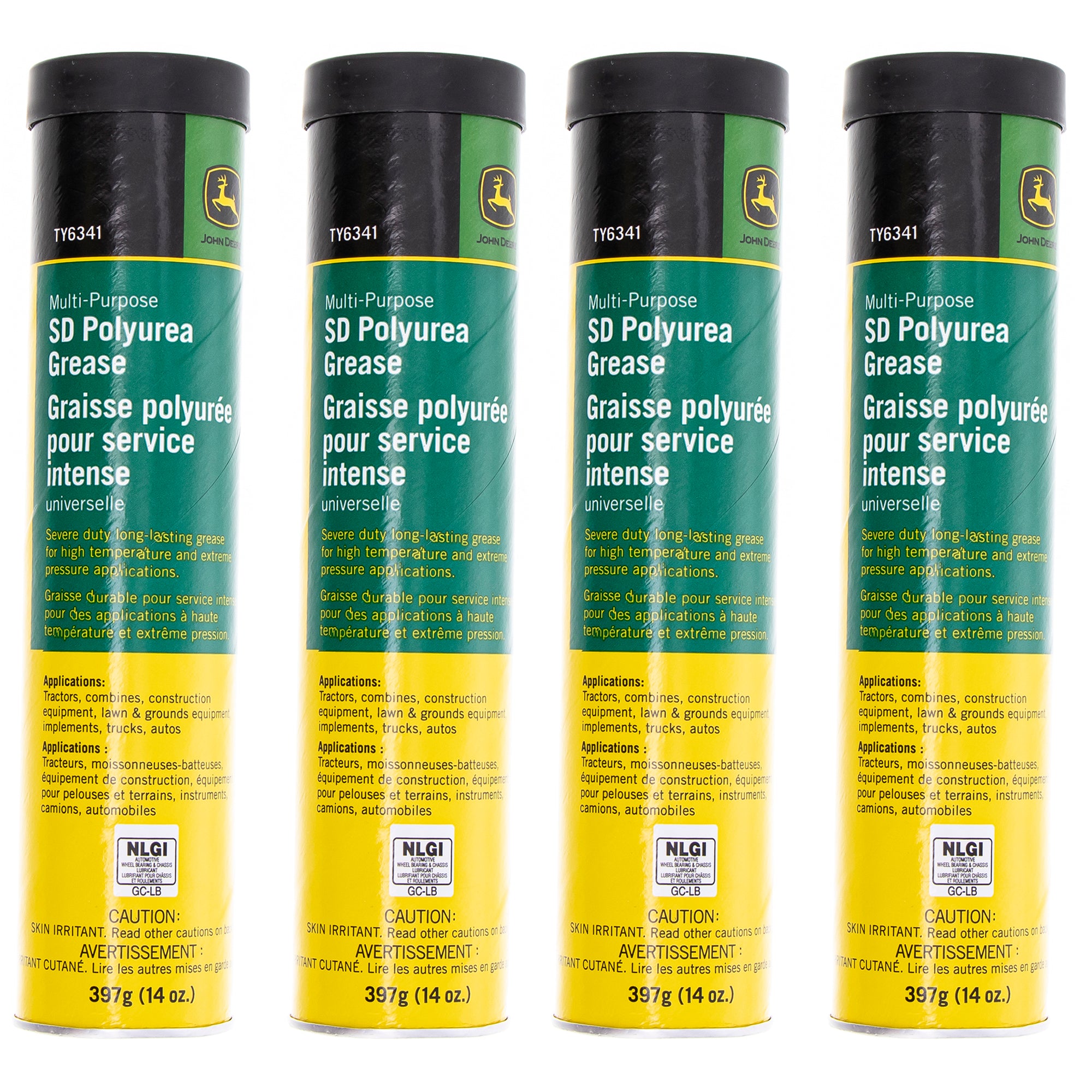 John Deere TY6341 Grease 4-Pack