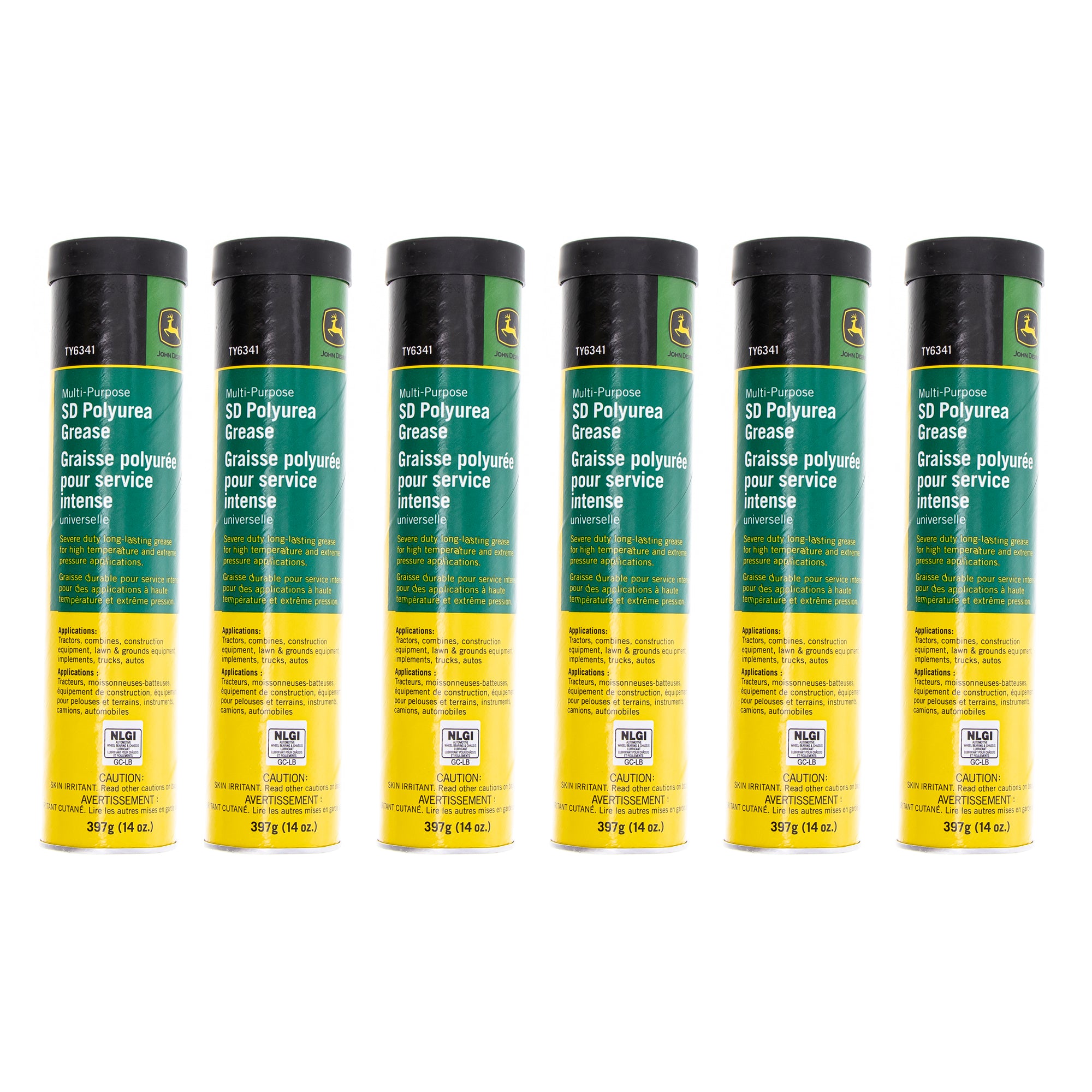 John Deere TY6341 Grease 6-Pack