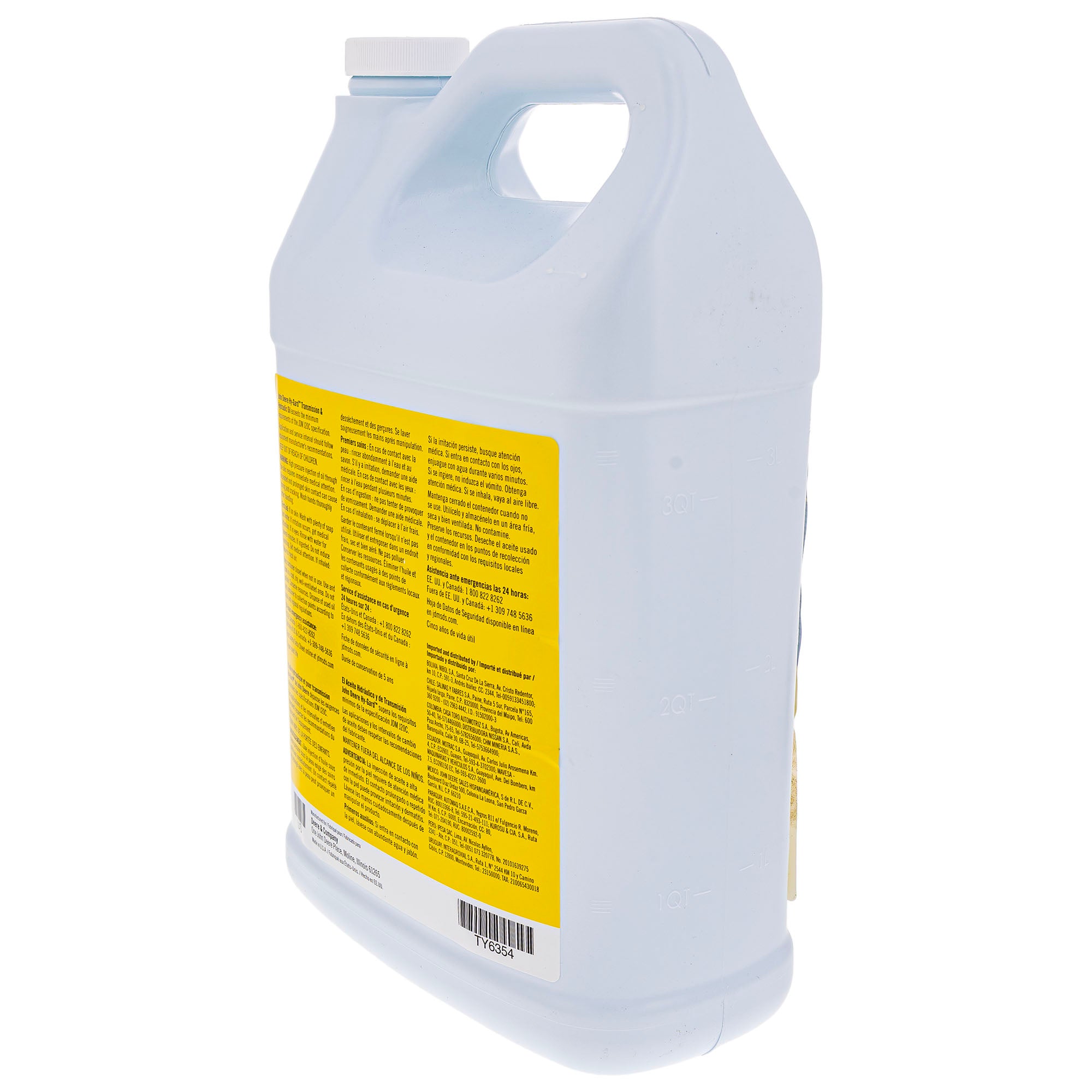 John Deere TY6354 Hy-GARD Hyd Trans 1 Gallon 4-PACK 4-Pack