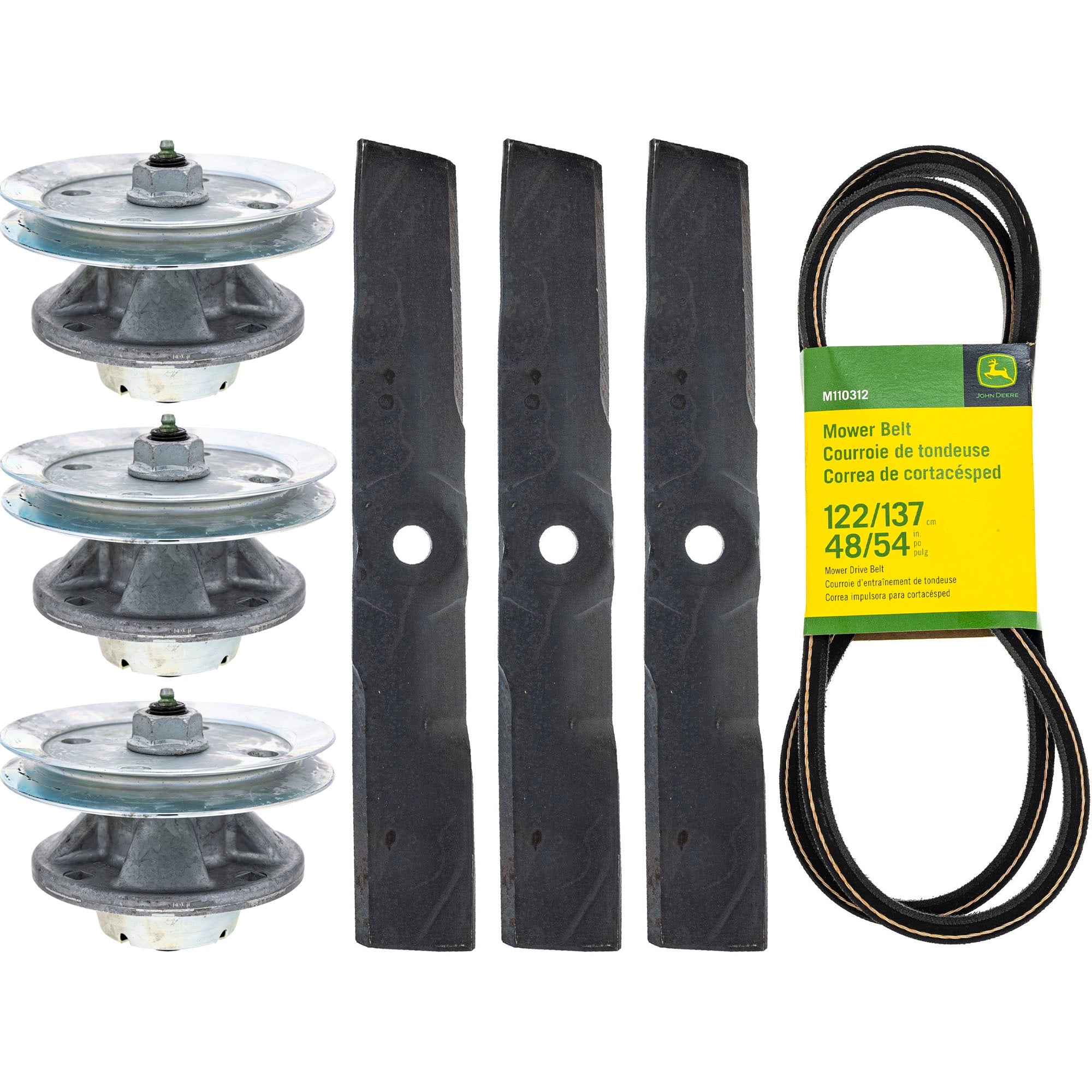 John Deere 1000146 Spindle Blade Belt Kit