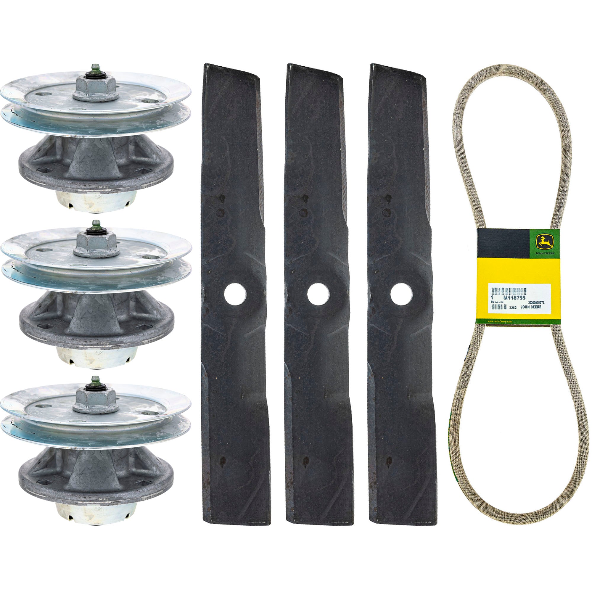 John Deere 1000147 Spindle Blade Belt Kit