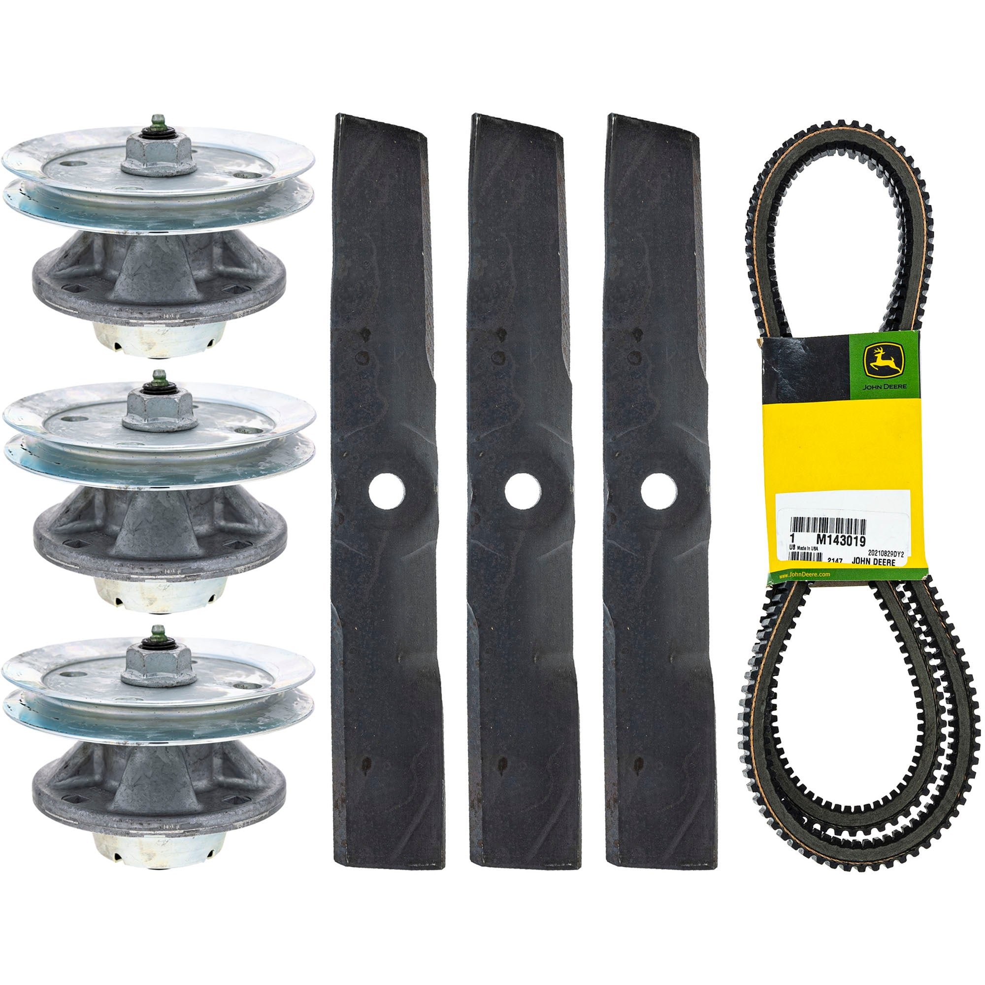 John Deere 1000148 Spindle Blade Belt Kit