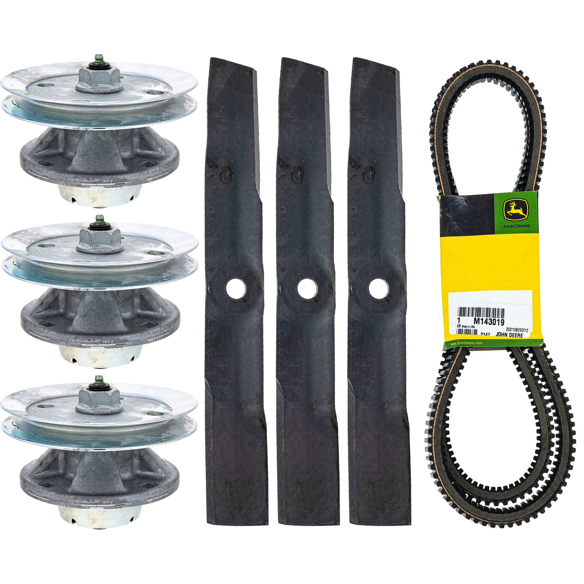 John Deere 1000152 Spindle Blade Belt Kit