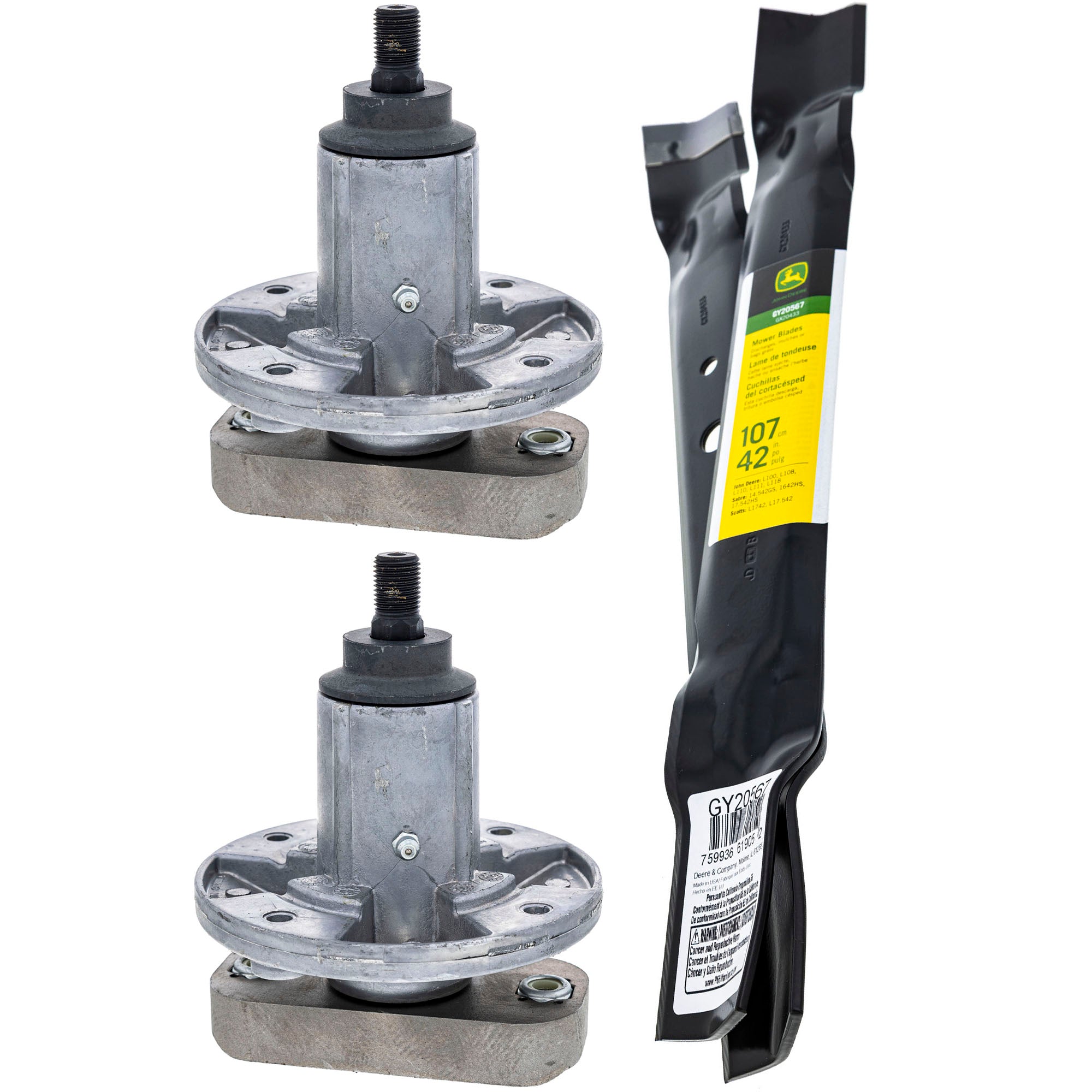 John Deere 1000177 Blade Spindle Kit