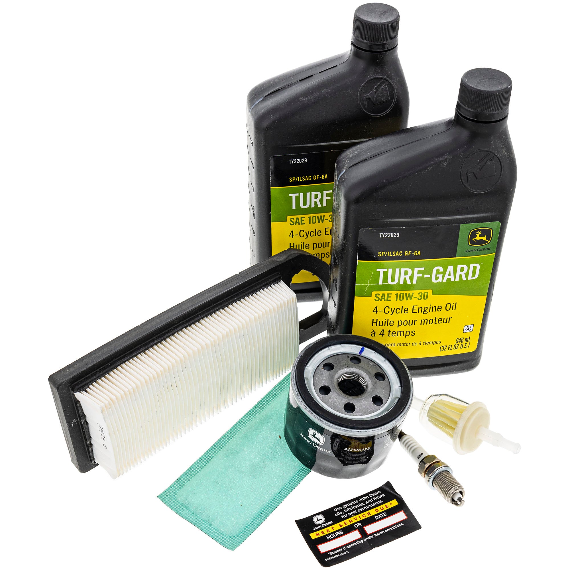 John deere la115 online service kit