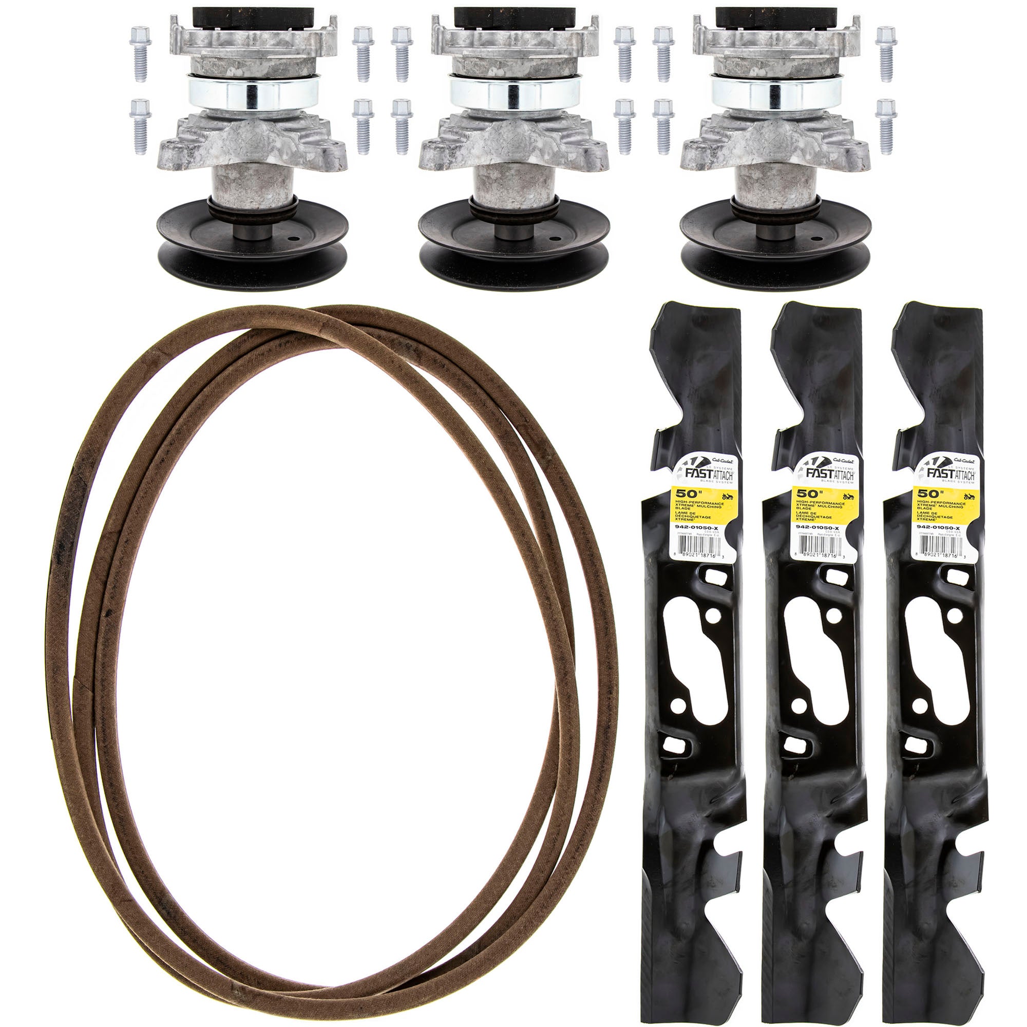 CUB CADET 1001859 Spindle, Blade, Belt