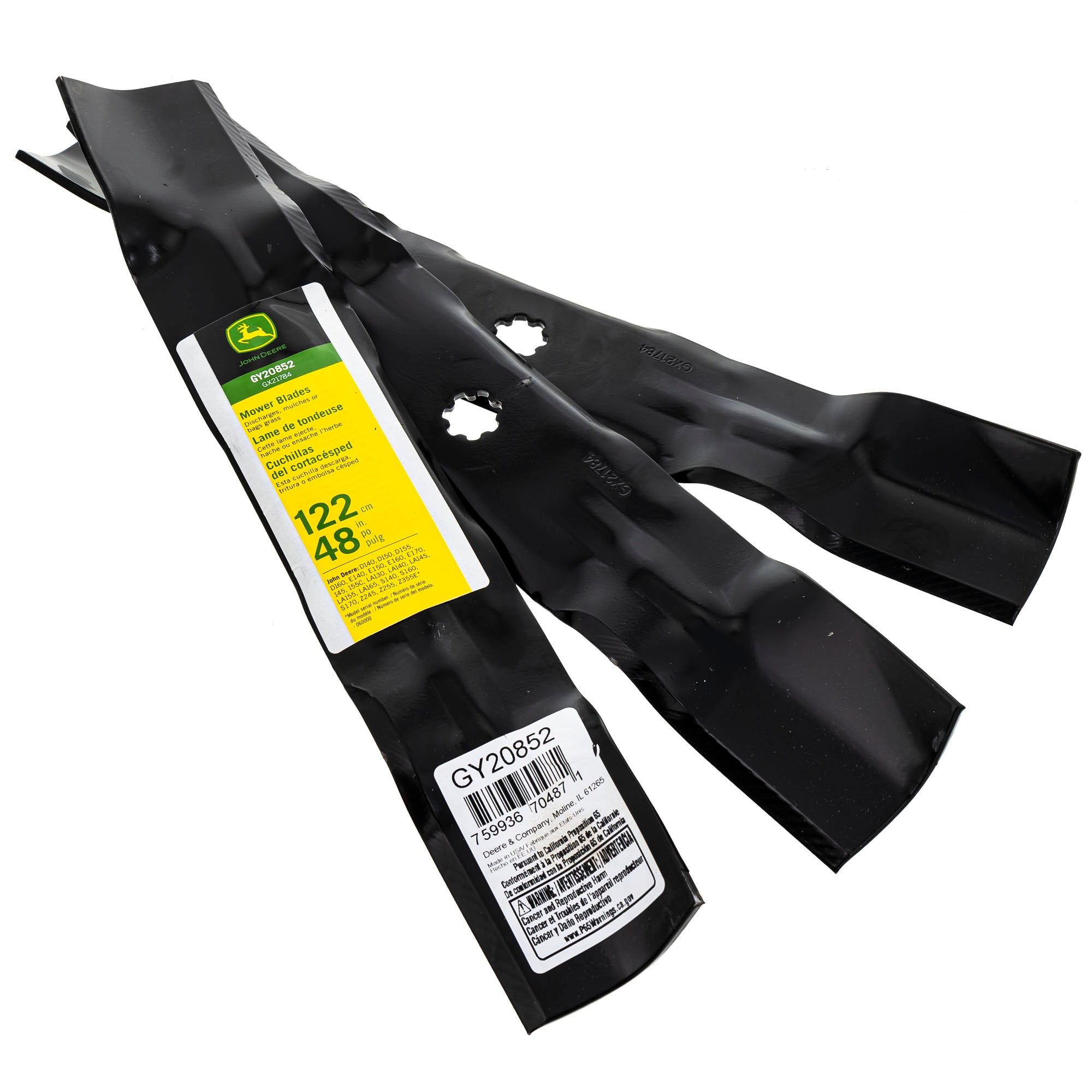 John Deere 1001907 Spindles Blades Kit