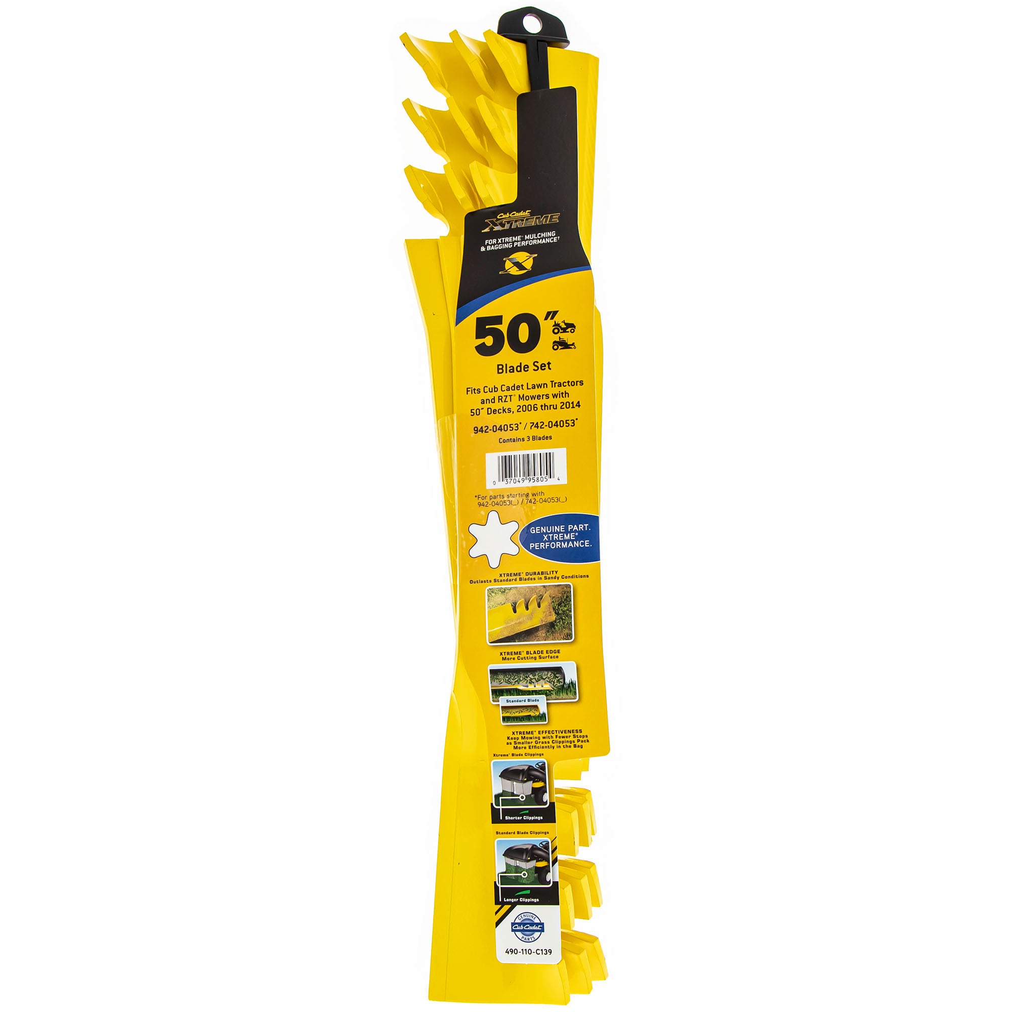 CUB CADET 1001920 Spindle, Blade, Belt