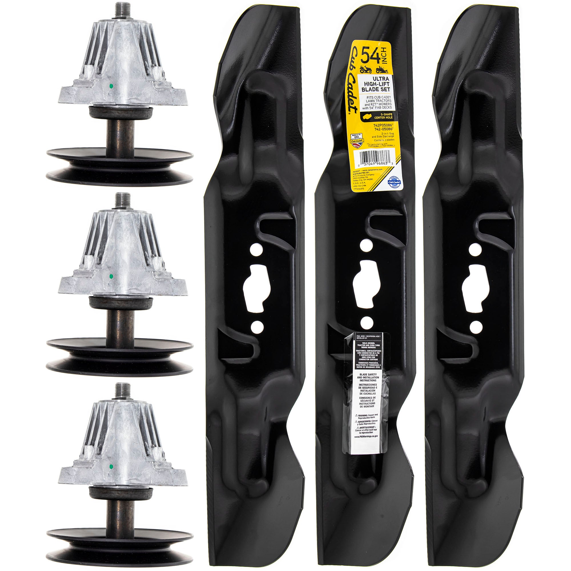 CUB CADET 1001943 Blade, Spindle