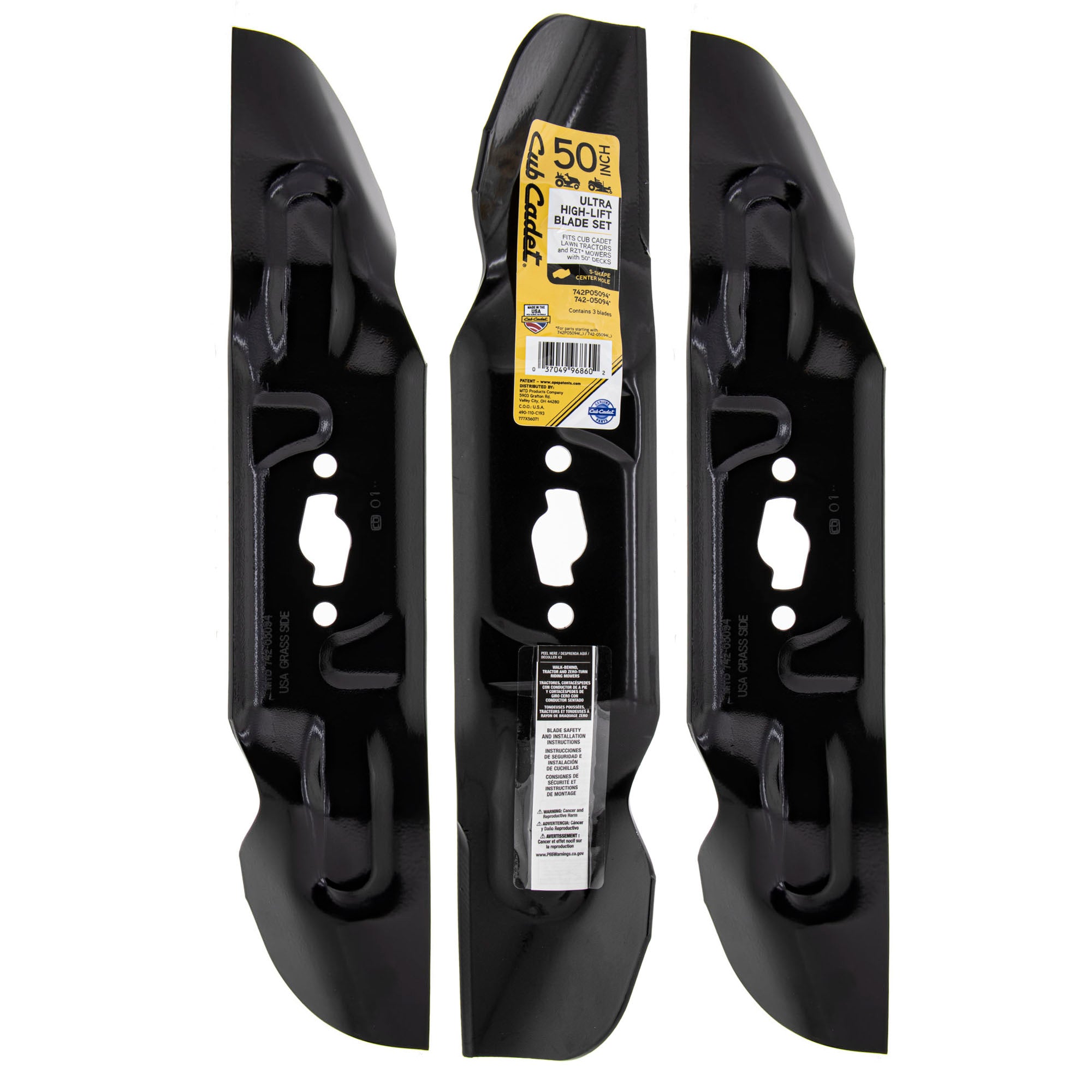 CUB CADET 1001950 Spindle Blade Belt Kit