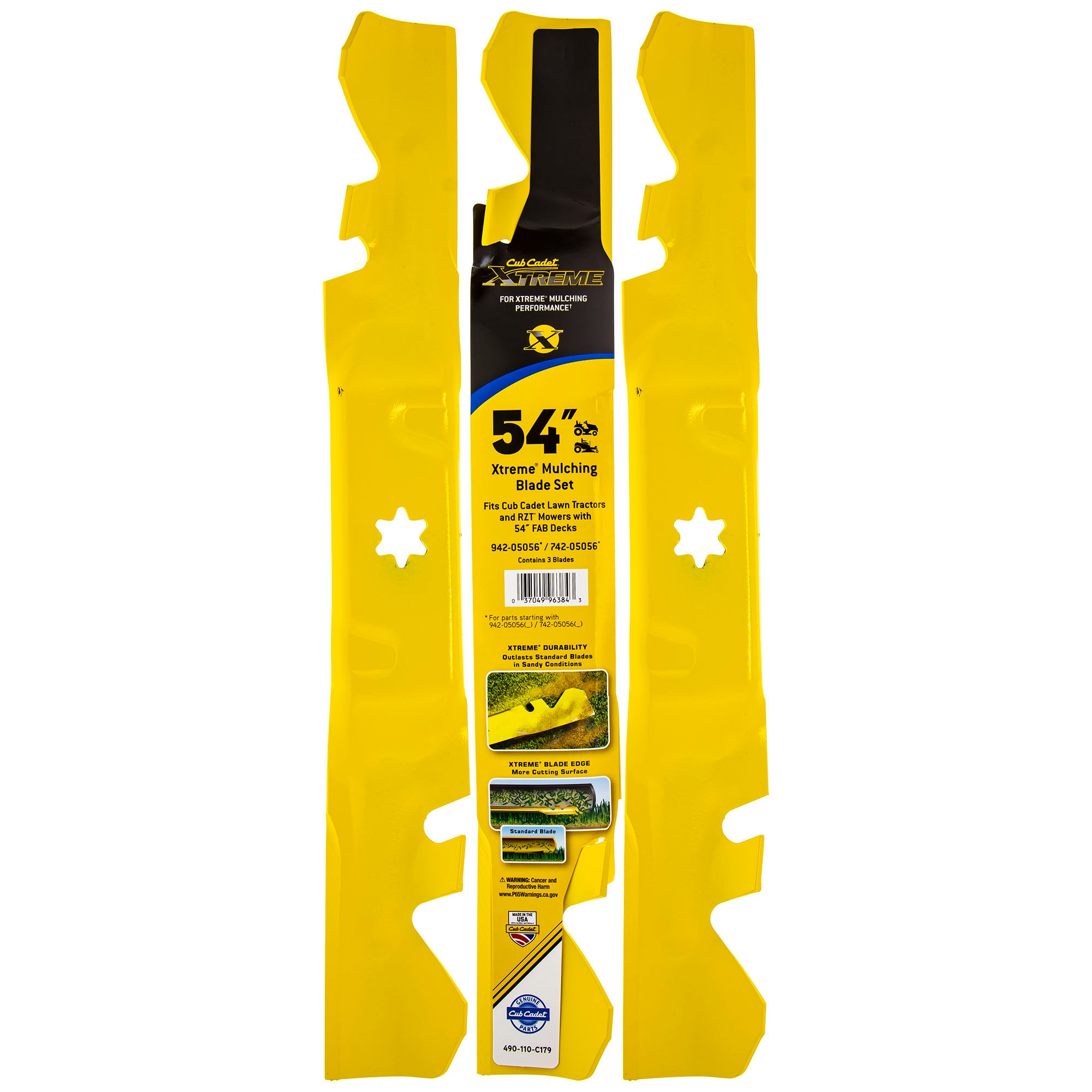 CUB CADET 1001968 Spindle Blade Belt Kit