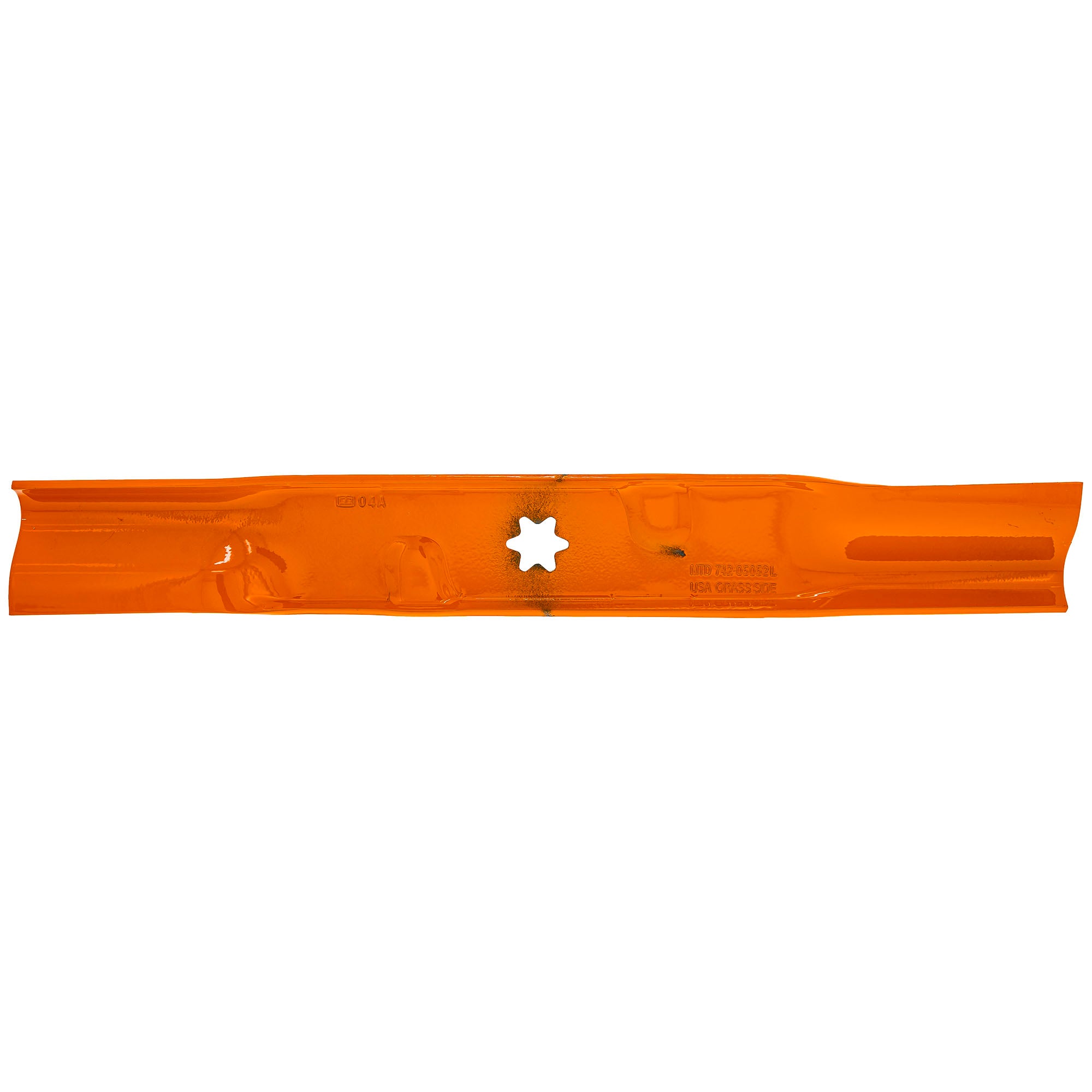 CUB CADET 742-05052-L0606 Orange Low Lift Sand Blade 6pt Star