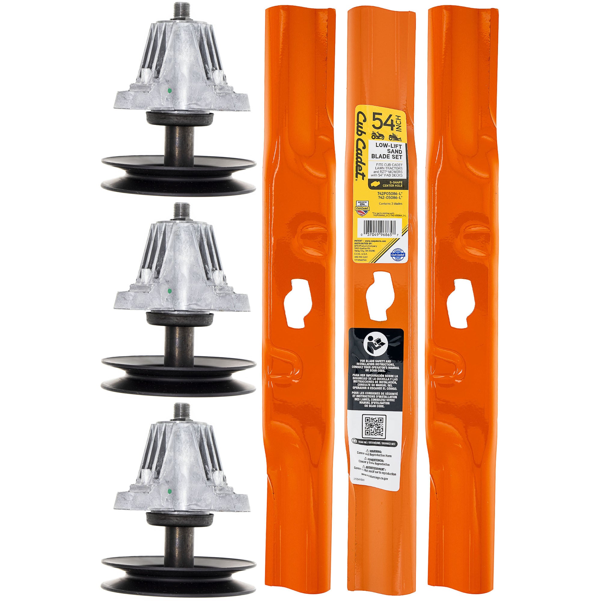 CUB CADET 1002141 Blade, Spindle