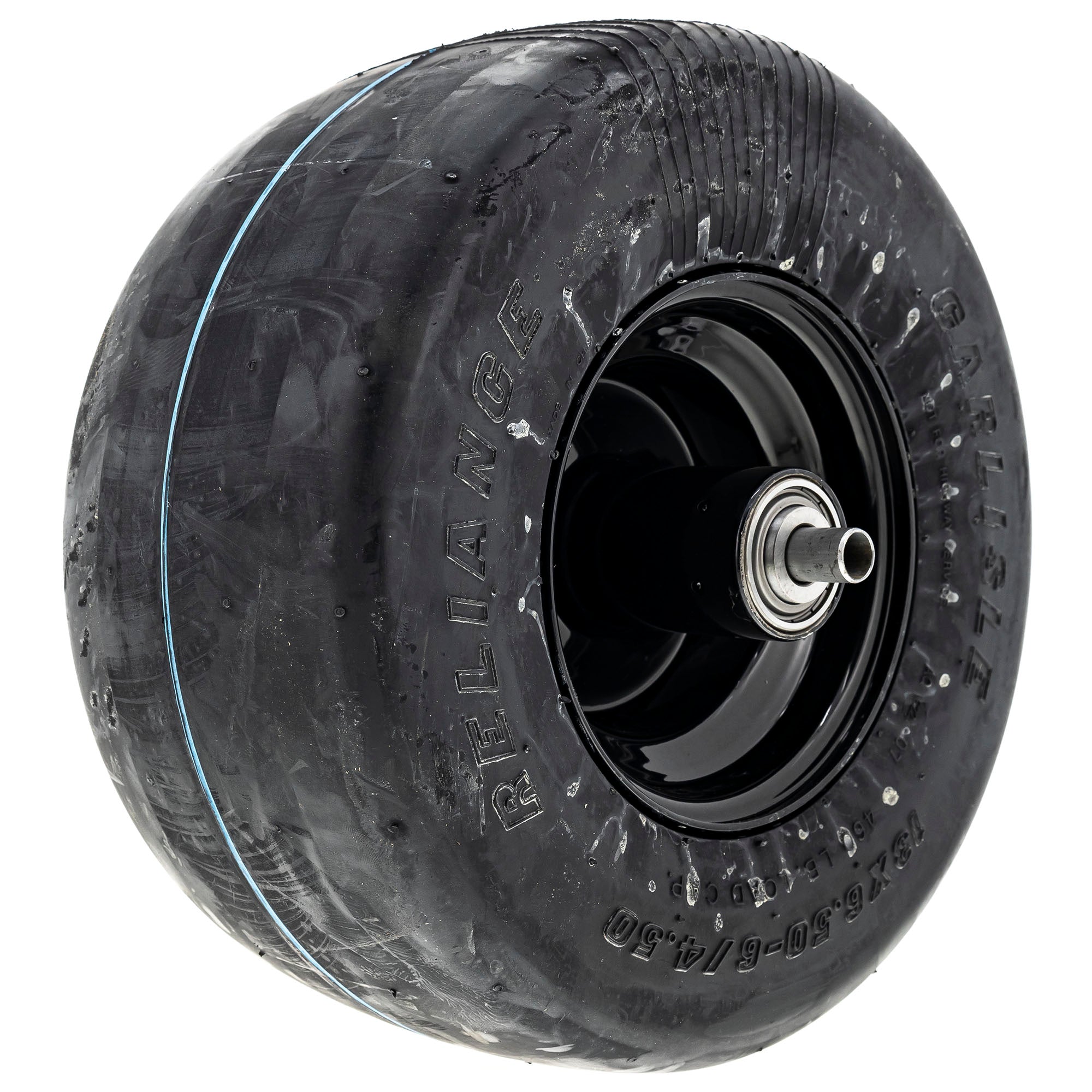 Spartan Mowers 422-0023-00 No Flat Solid Front Tire Wheel Assembly 13x650-6