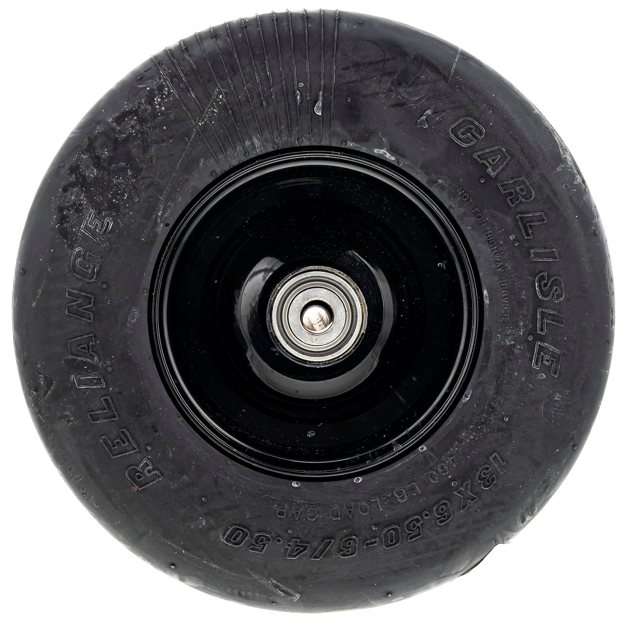 Spartan Mowers 422-0023-00 No Flat Solid Front Tire Wheel Assembly 13x650-6