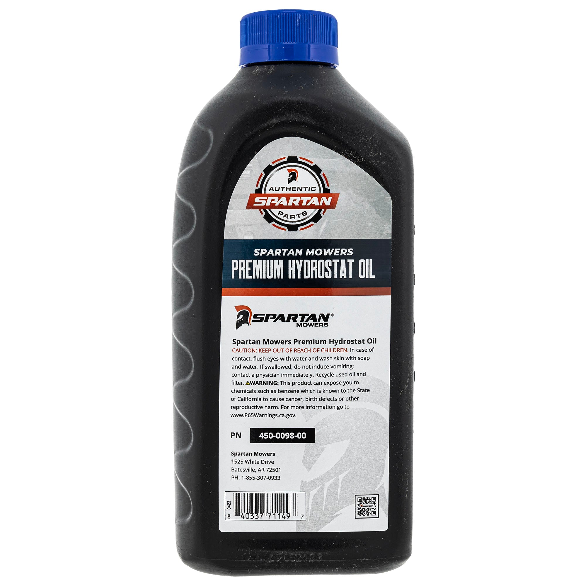 Spartan Mowers 450-0098-00 Premium Hydraulic Oil 1 Quart