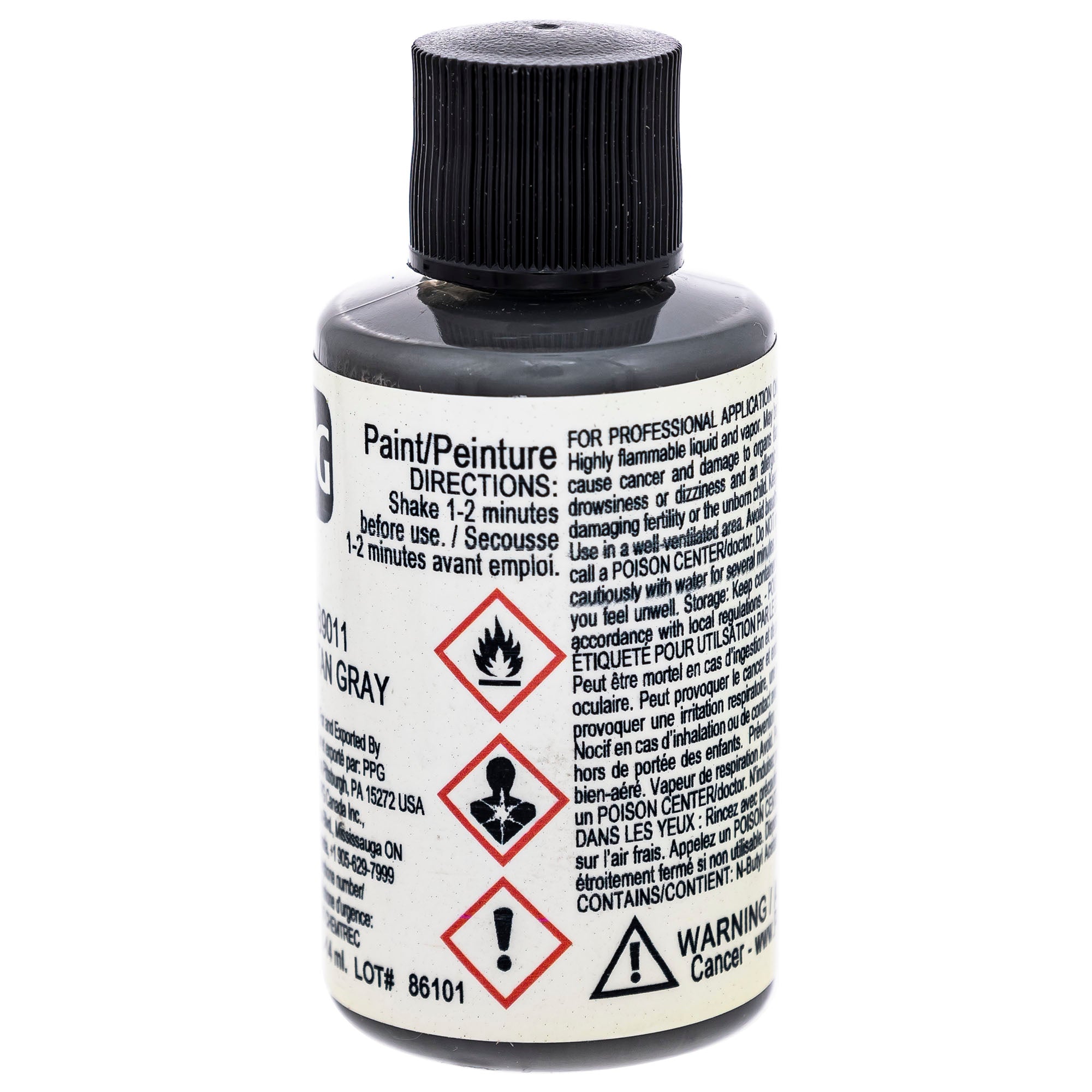 Spartan Mowers 482-0001-00 Gray Touch Up Paint Bottle with Brush