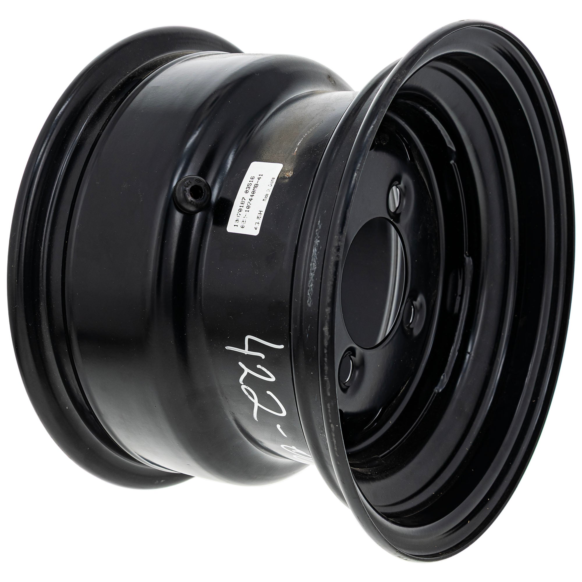 Spartan Mowers 422-0045-00 4 Lug Rz Steel Wheel Only
