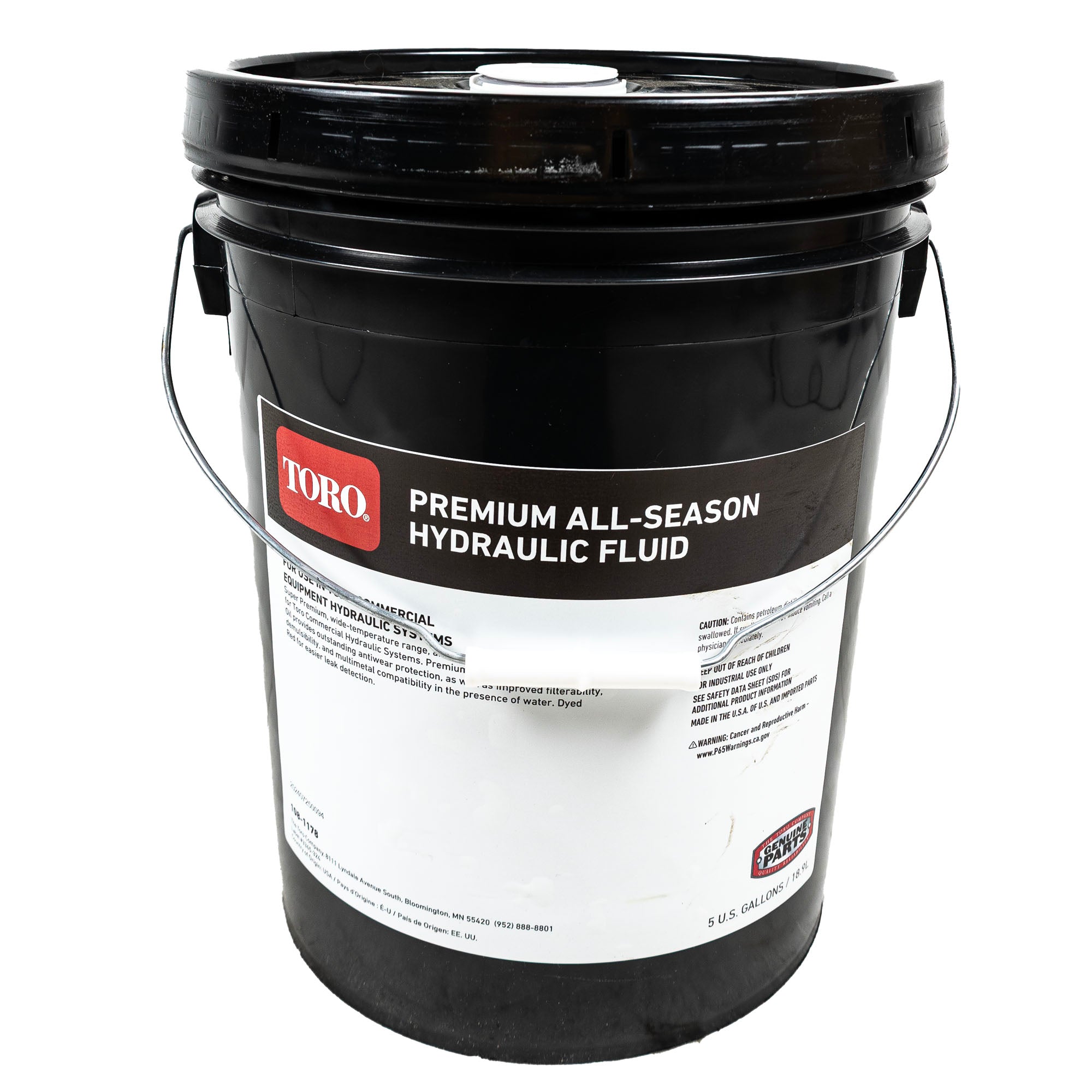 Toro 108-1178 PREMIUM ALL SEASON HYD. FLUID (5 GAL)