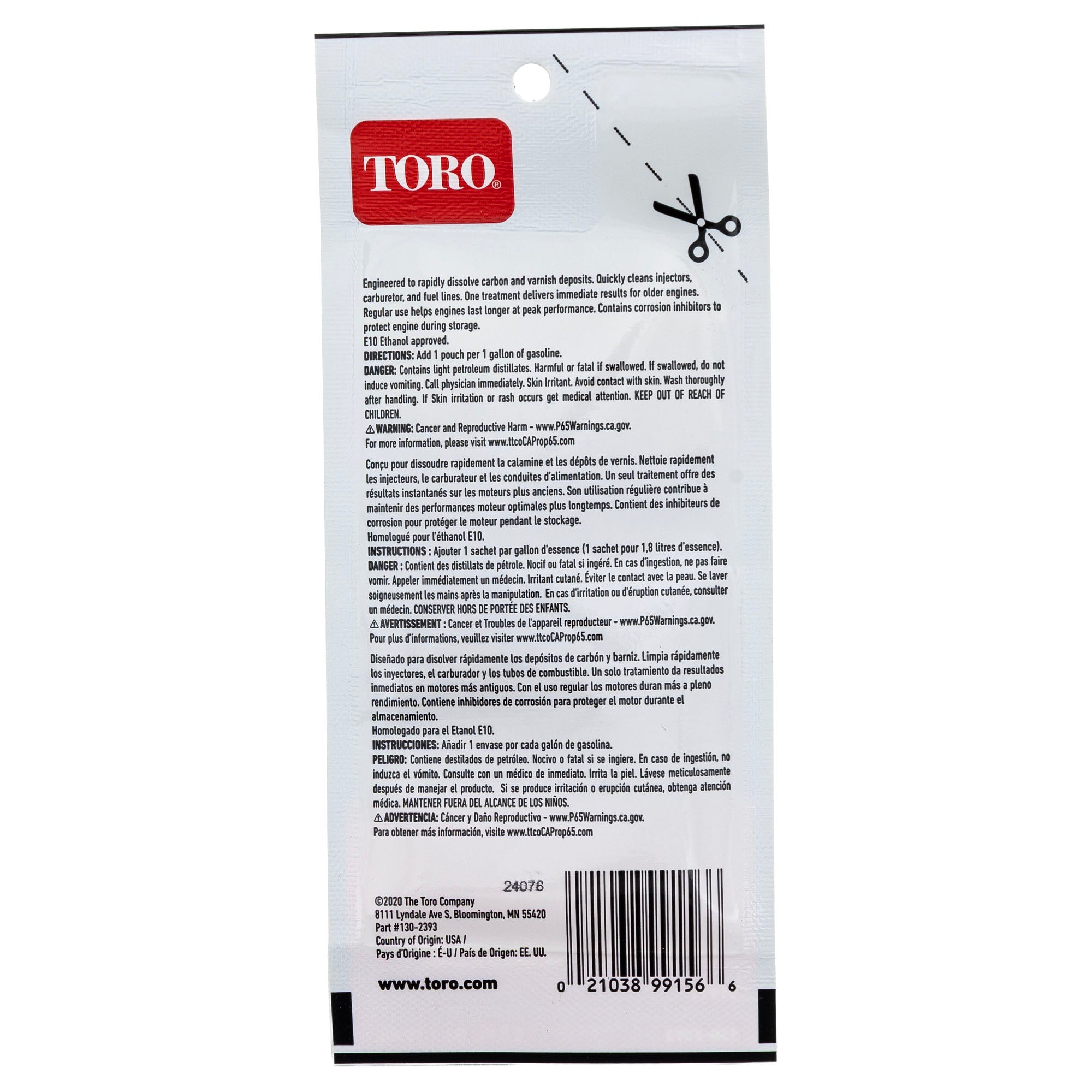 Toro 20300 Engine Maintenance Kit