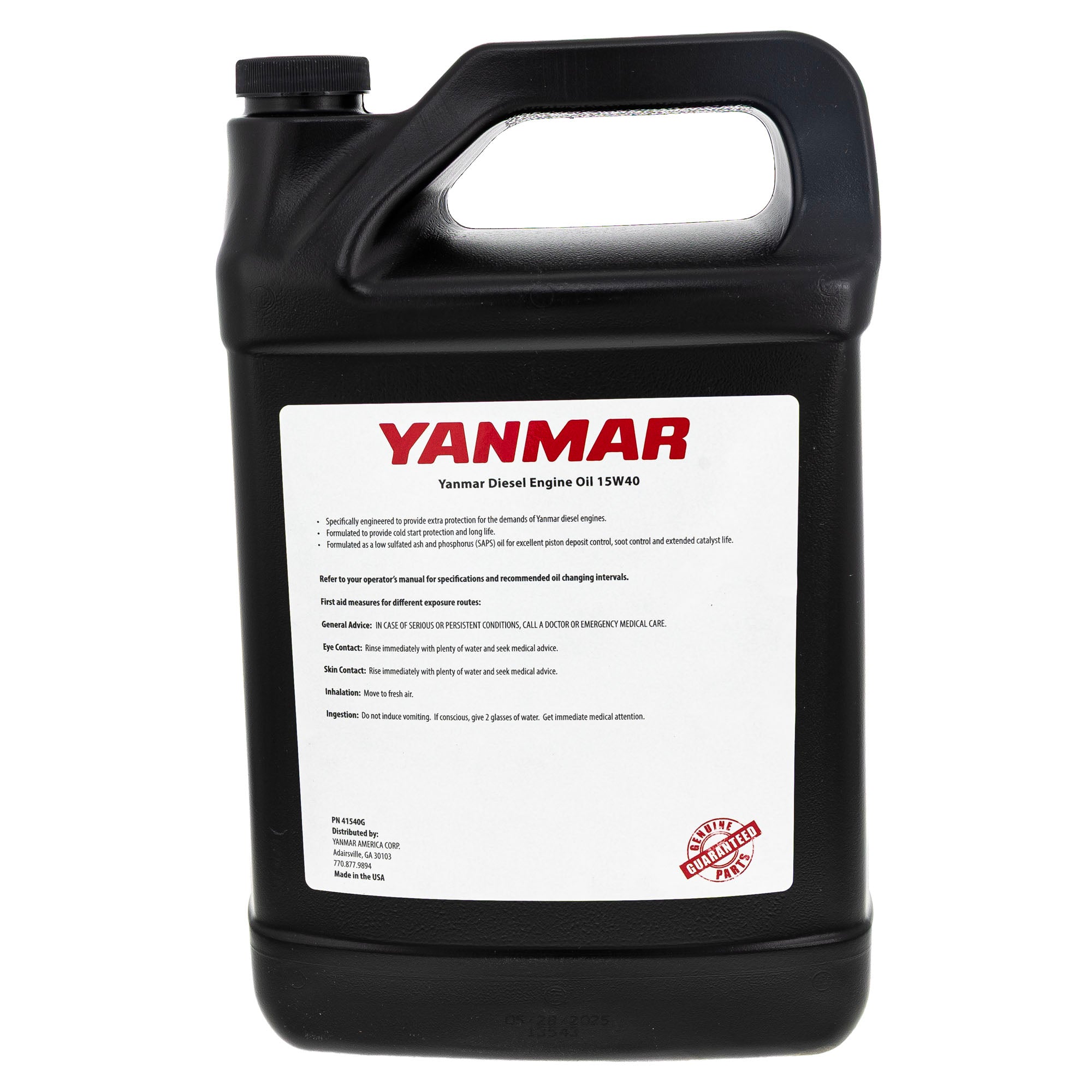 Yanmar 41540G 15W40 Ya Oil Gallon