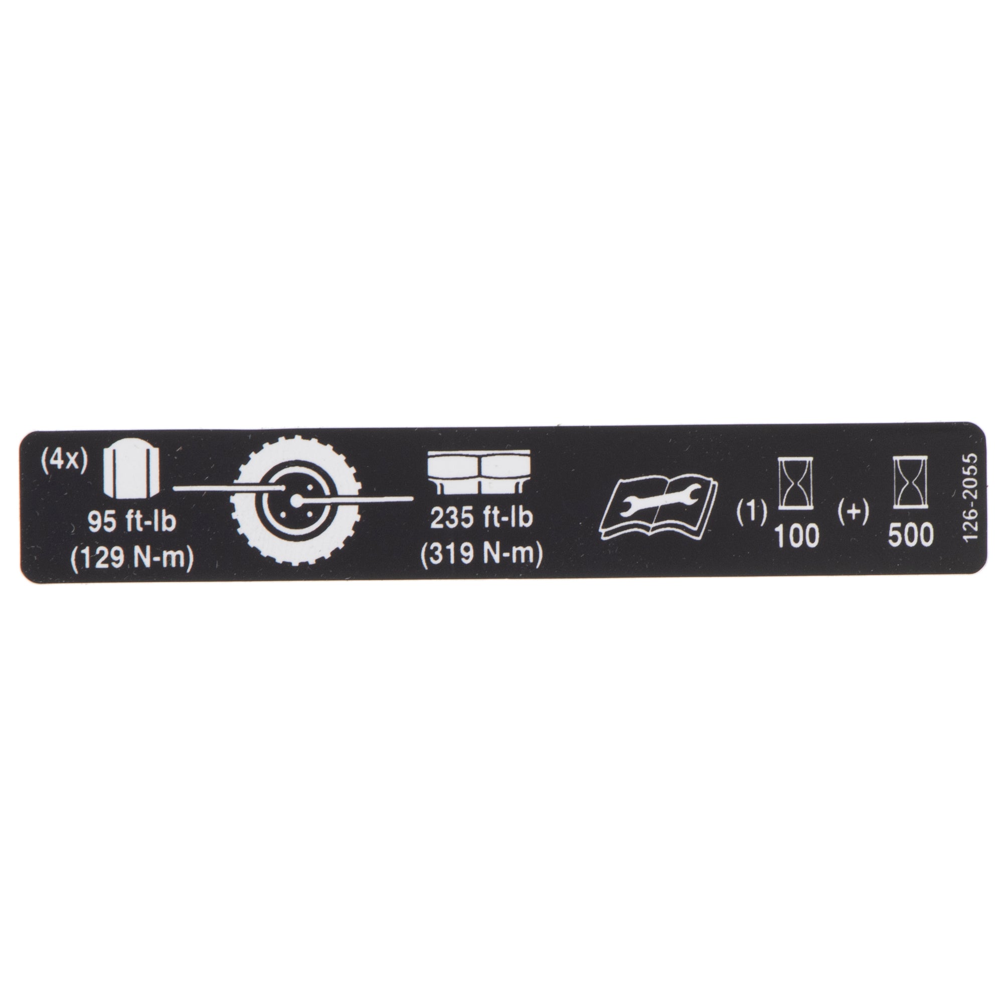 Exmark 126-2055 Decal